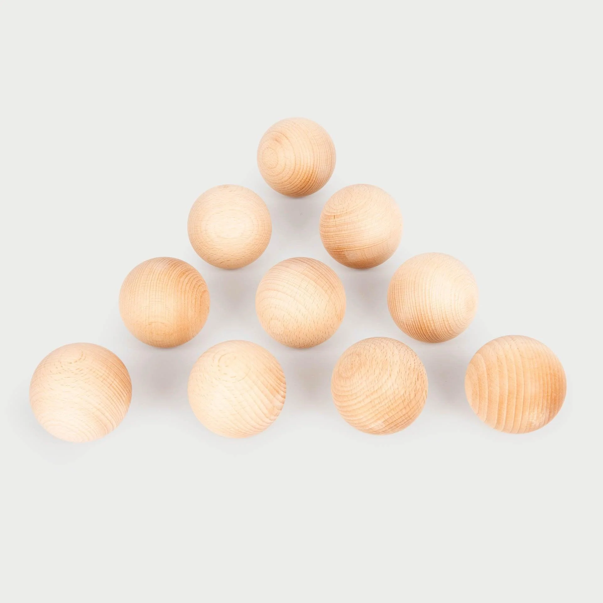 Natural Wooden Balls - Image 6