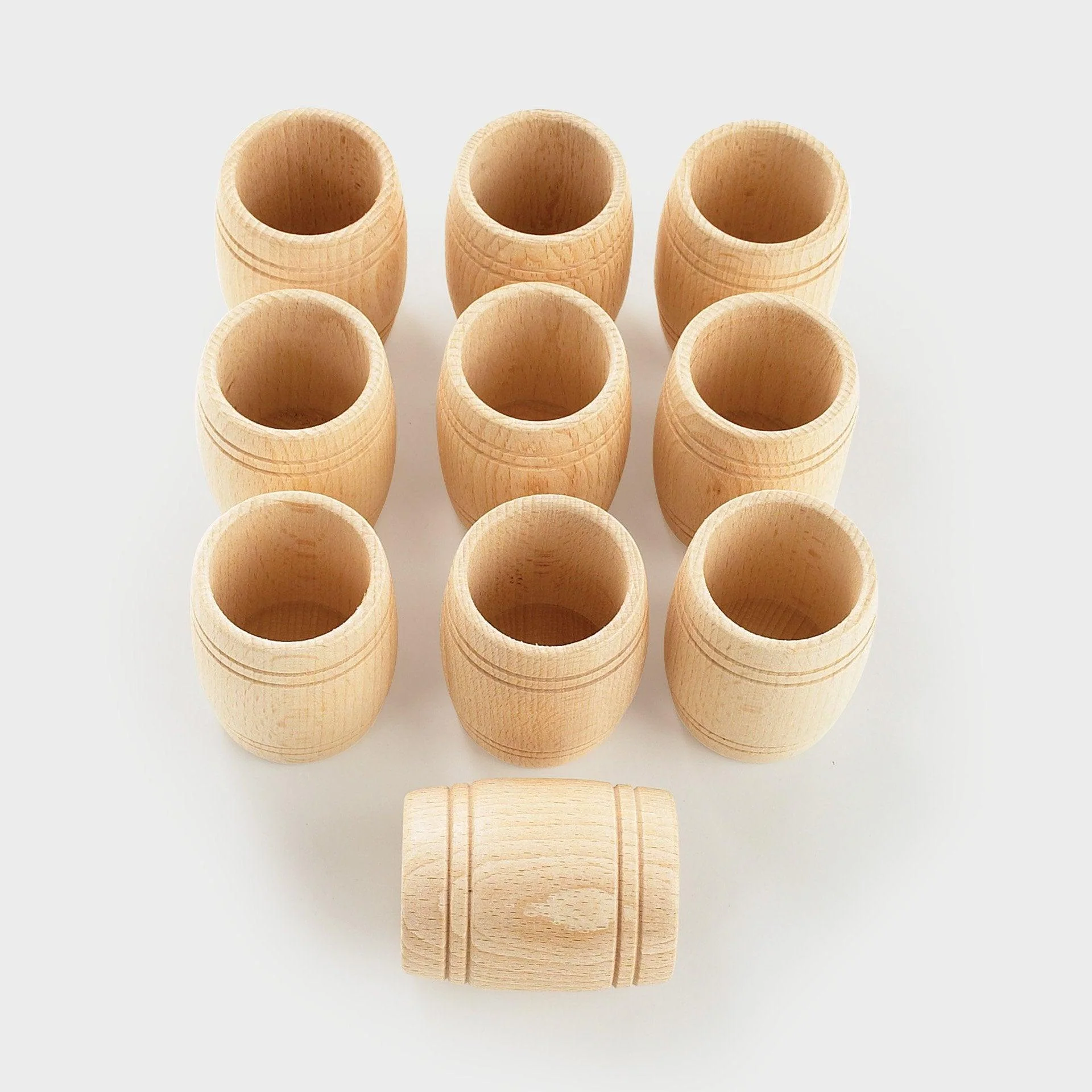 Natural Wooden Barrels - Image 6