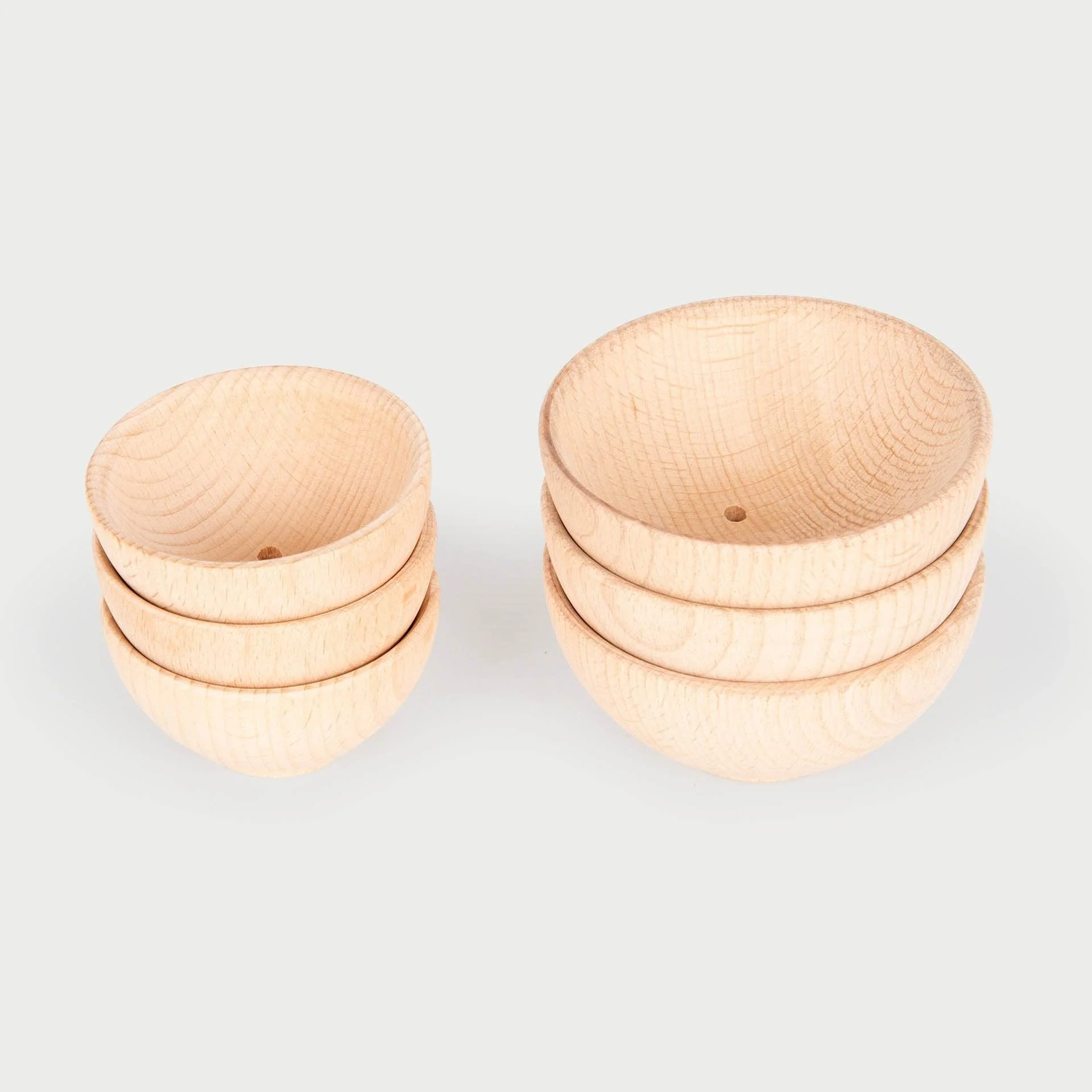 Natural Wooden Bowls - Image 10