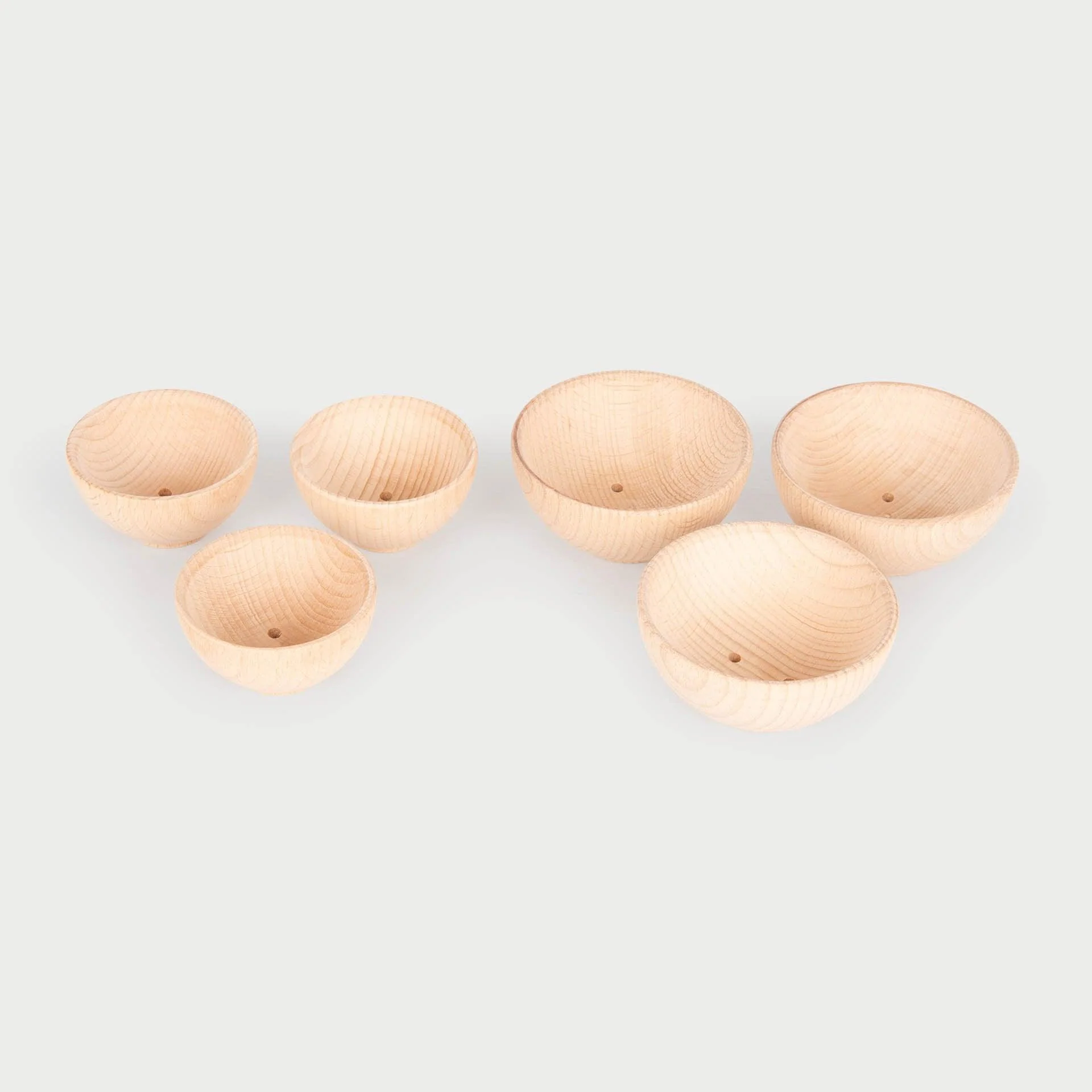 Natural Wooden Bowls - Image 11