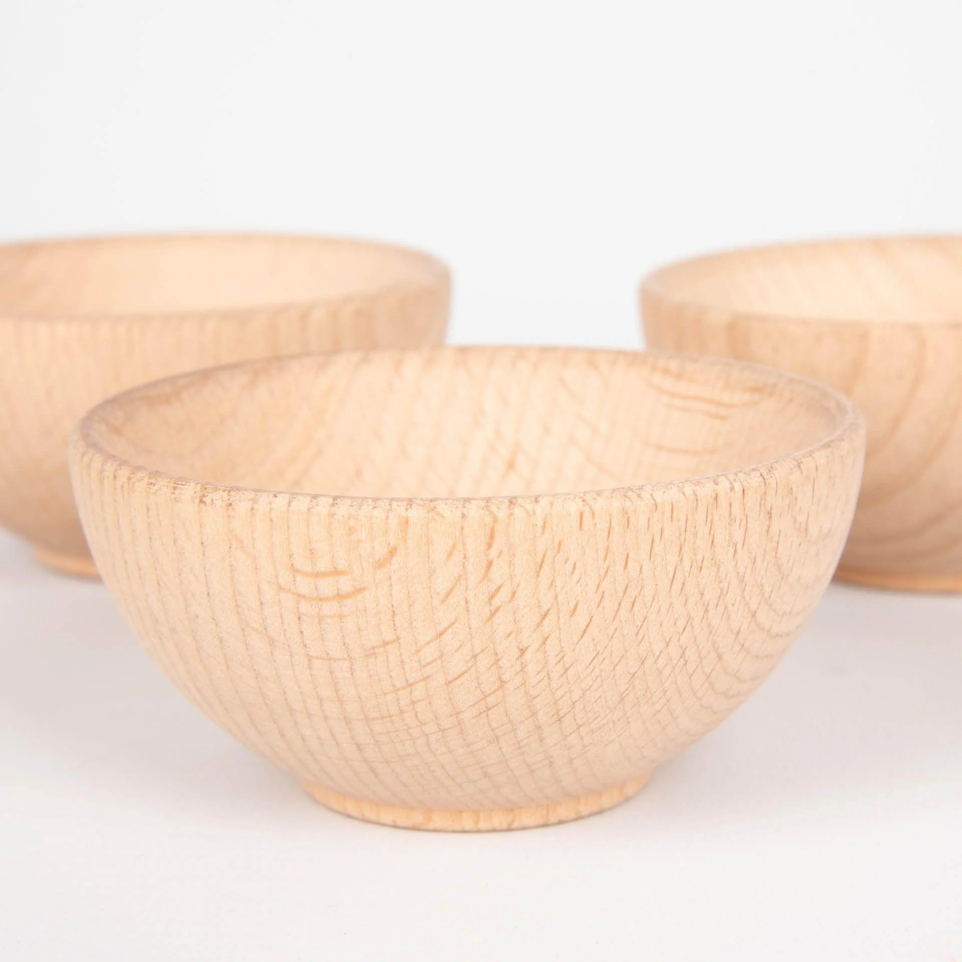 Natural Wooden Bowls - Image 8