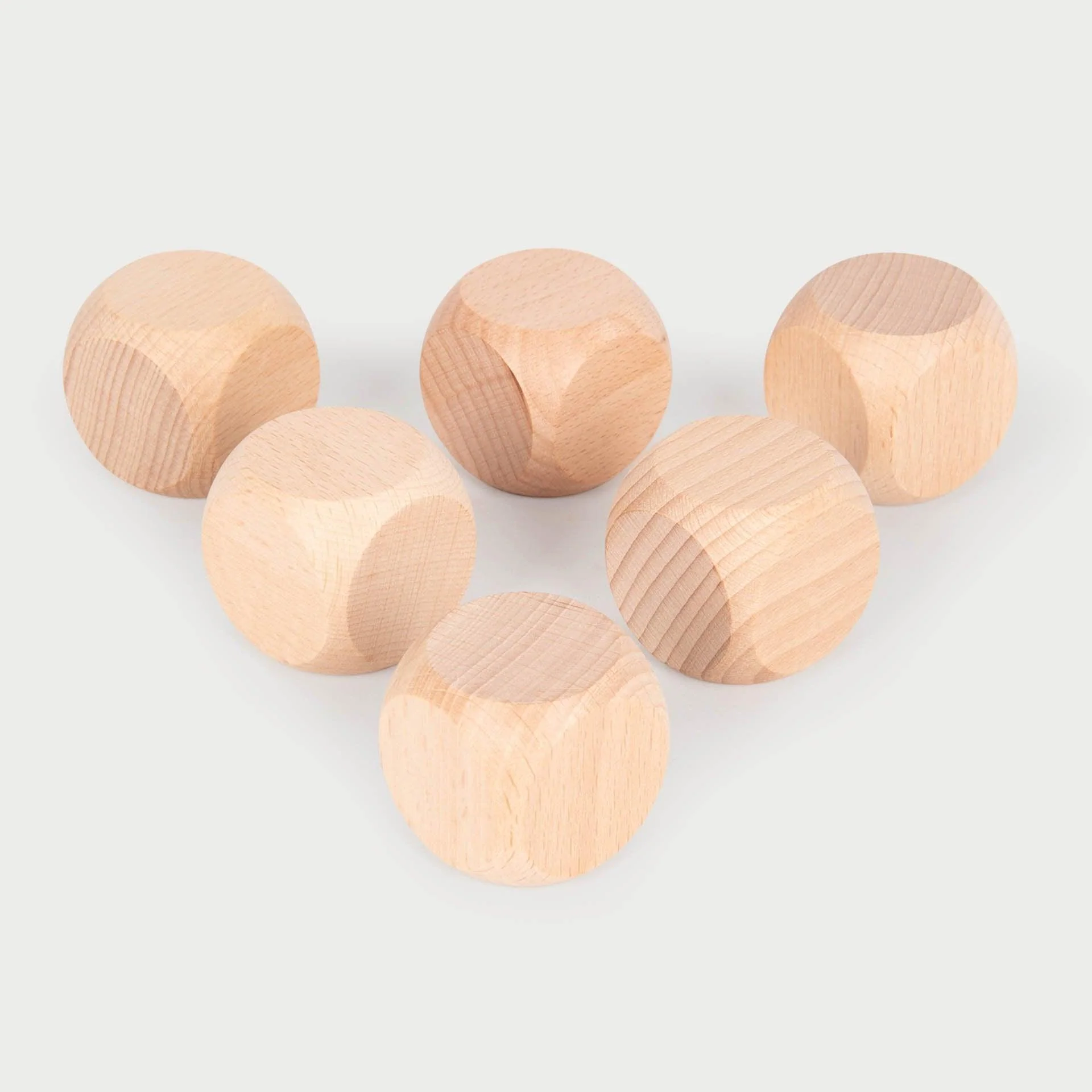 Natural Wooden Cubes - Image 4