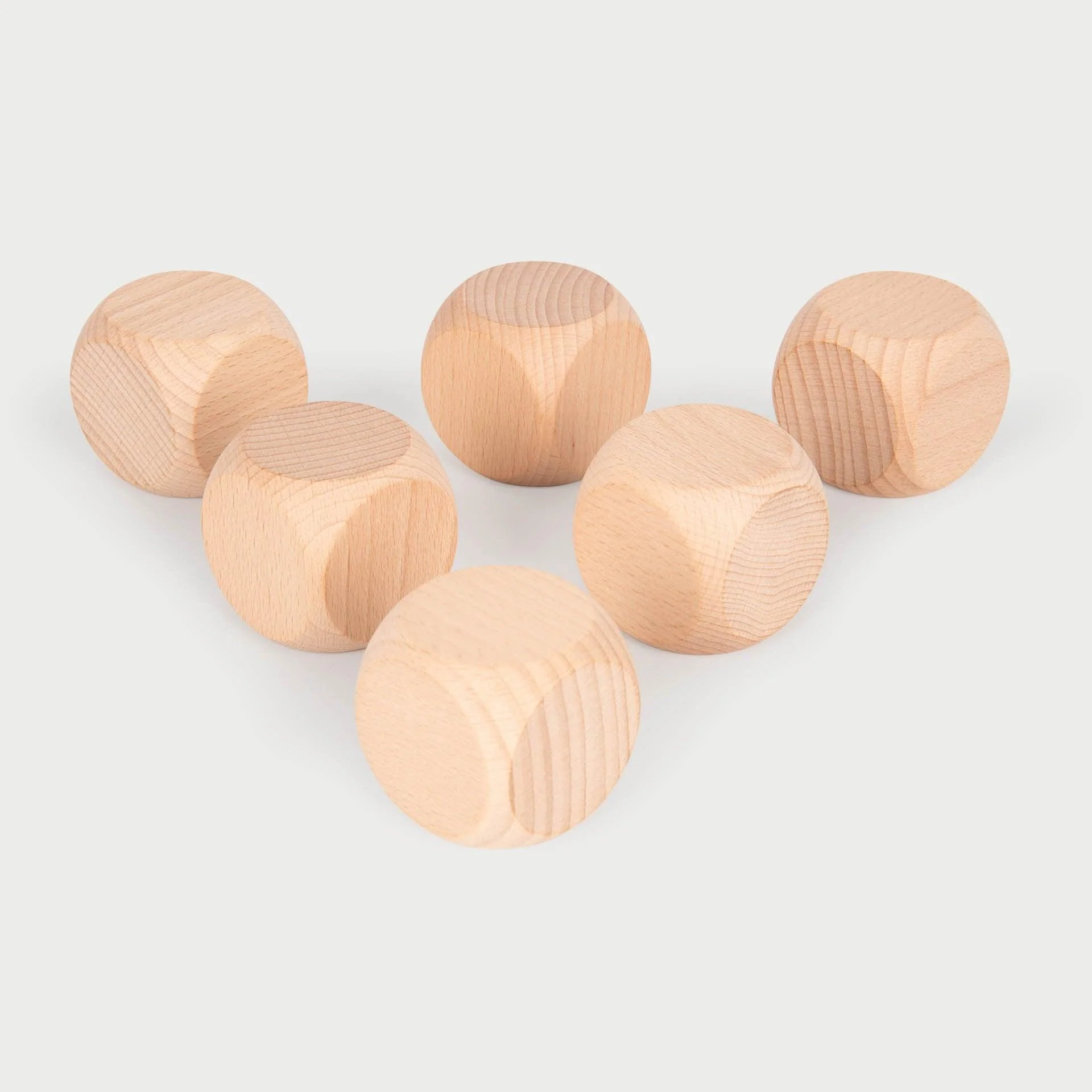 Natural Wooden Cubes - Image 7