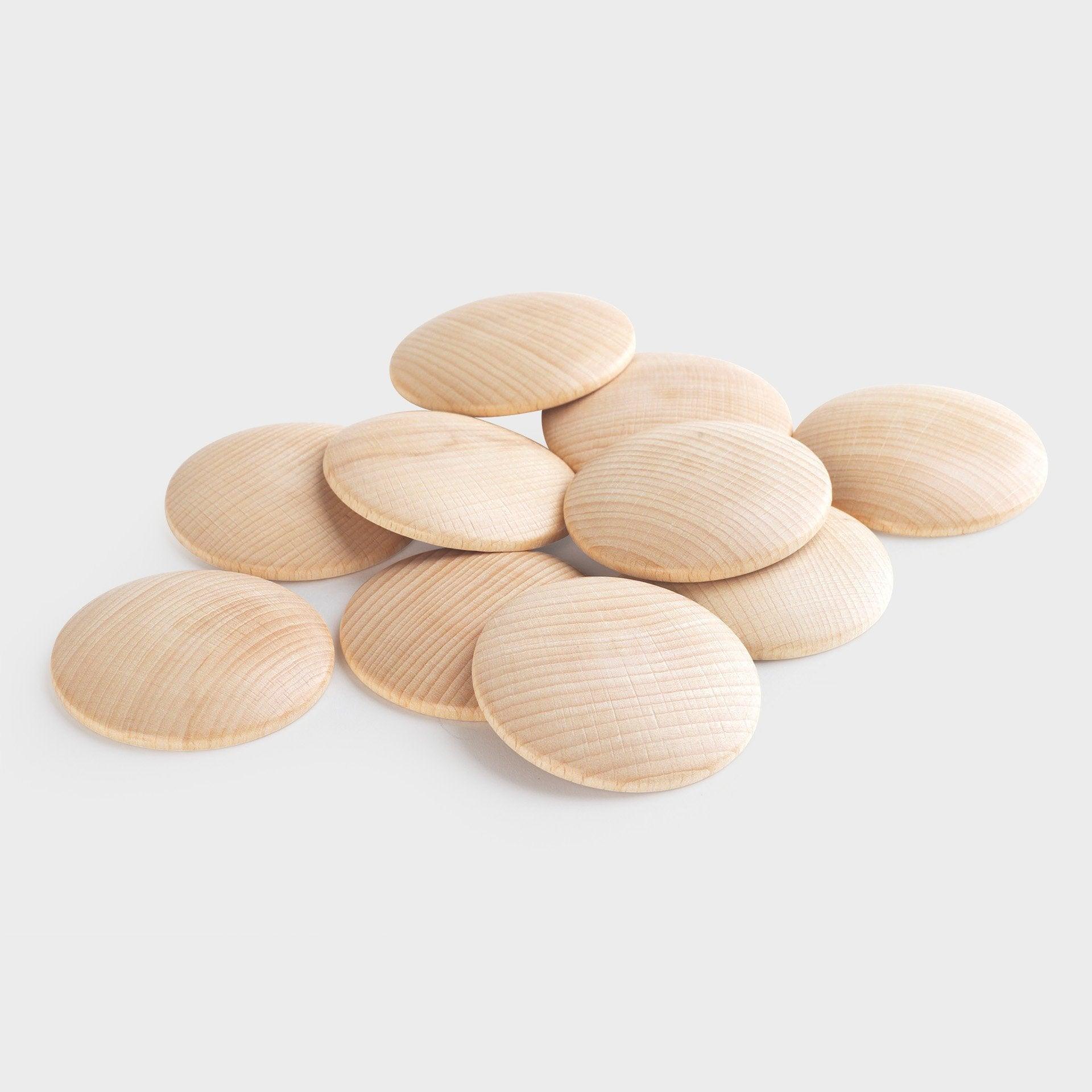 Natural Wooden Discs - Image 5