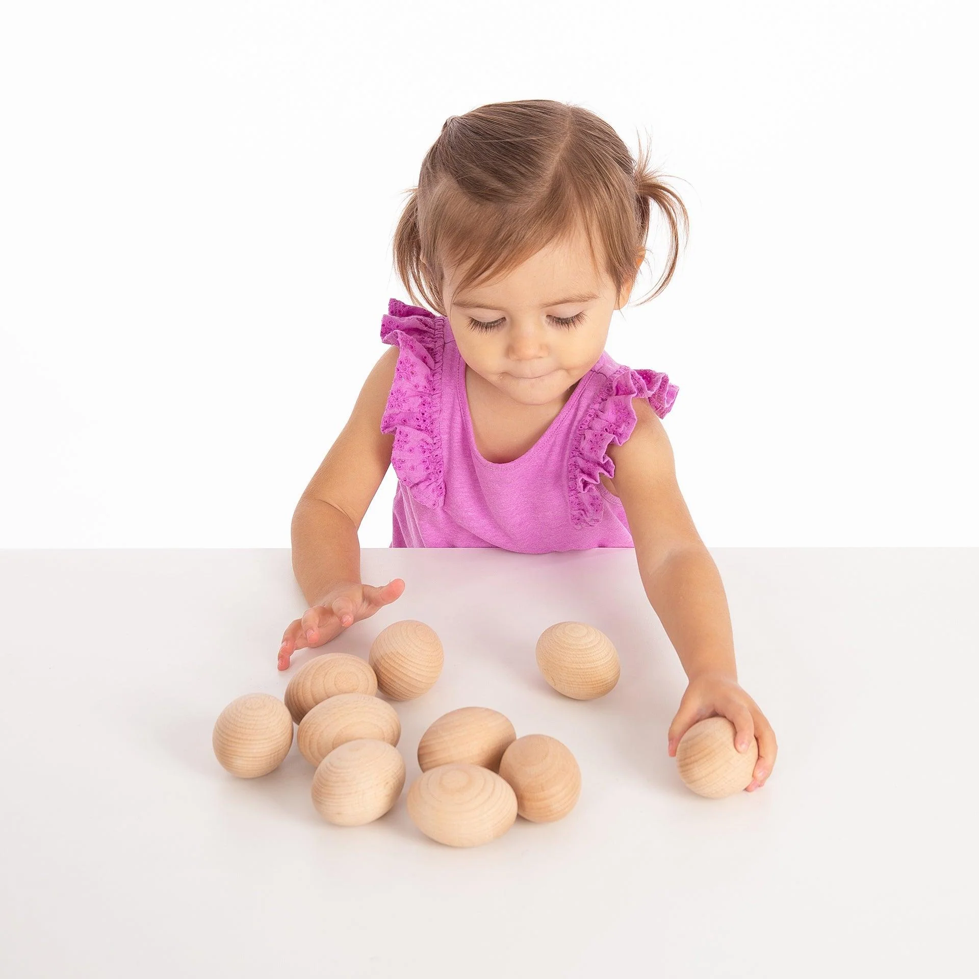 Natural Wooden Eggs - Image 6