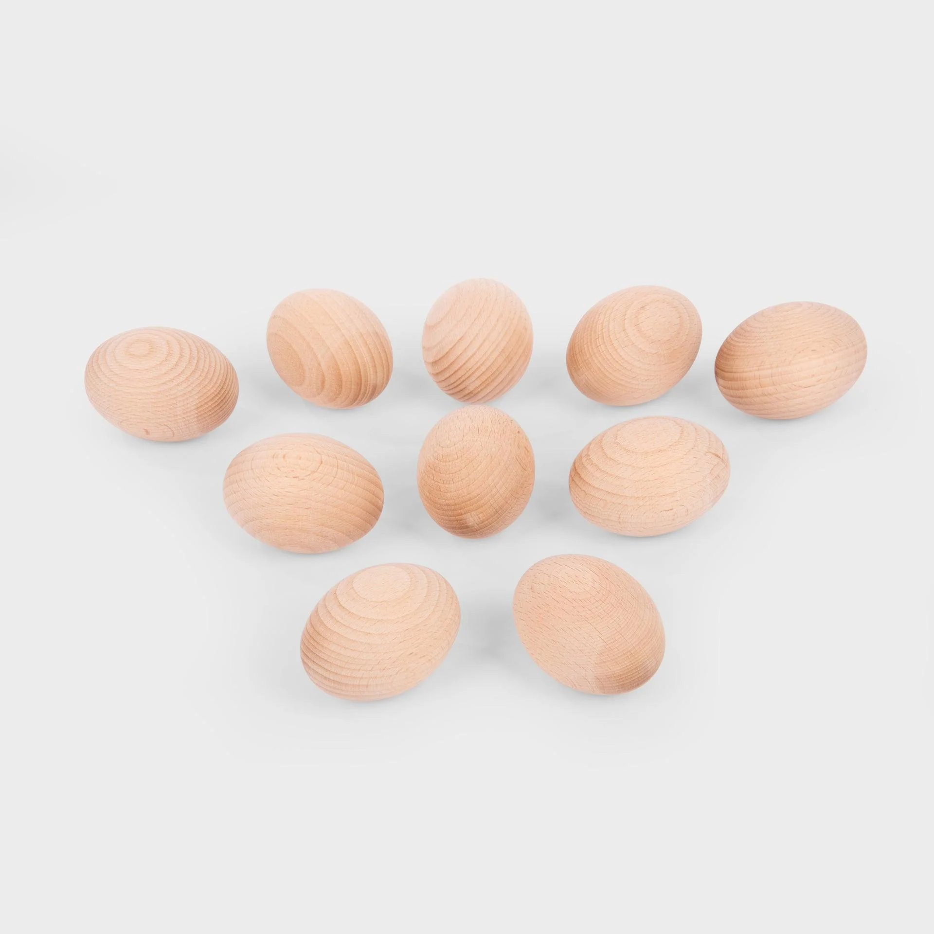 Natural Wooden Eggs - Image 7