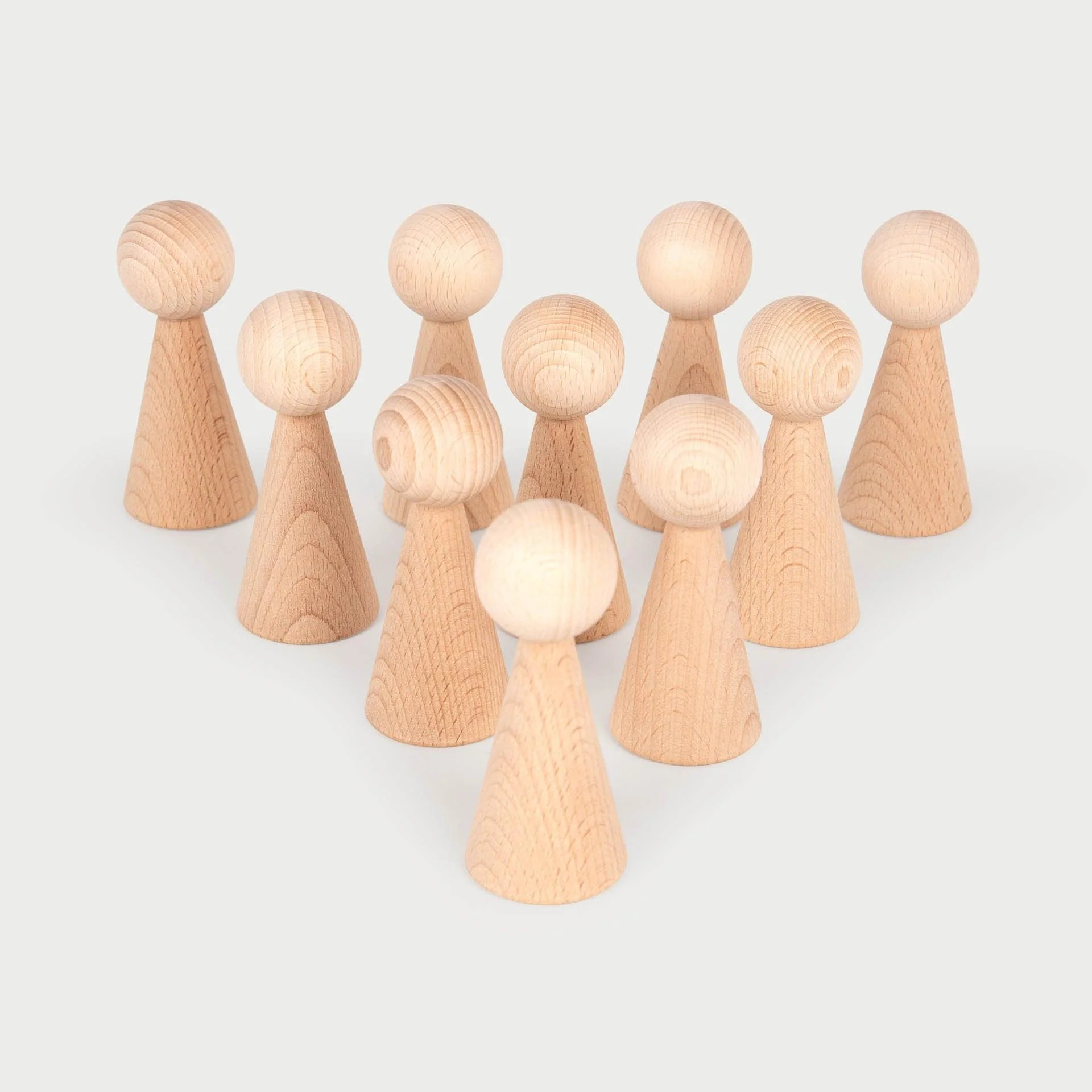 Natural Wooden Figures
