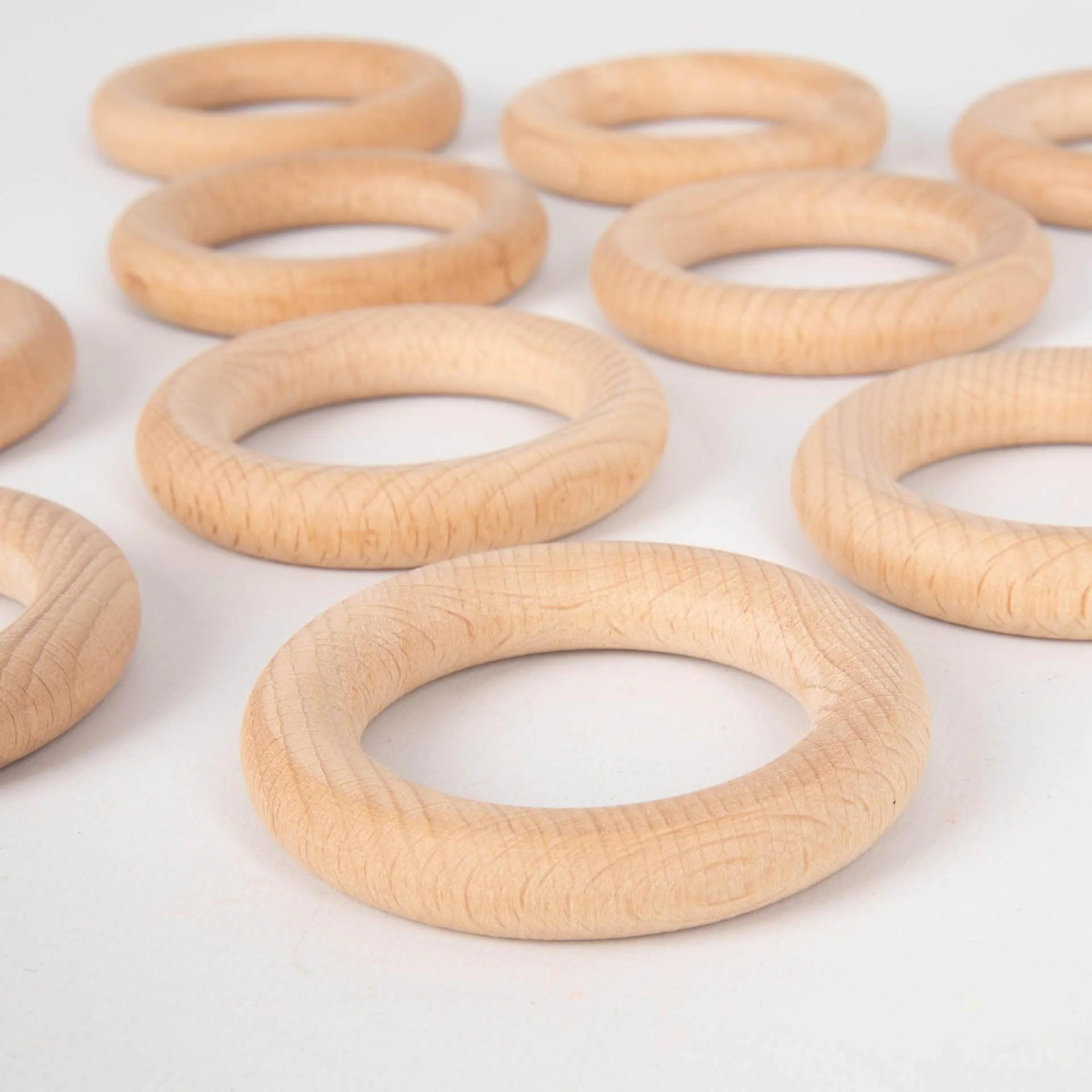 Natural Wooden Rings - Image 10