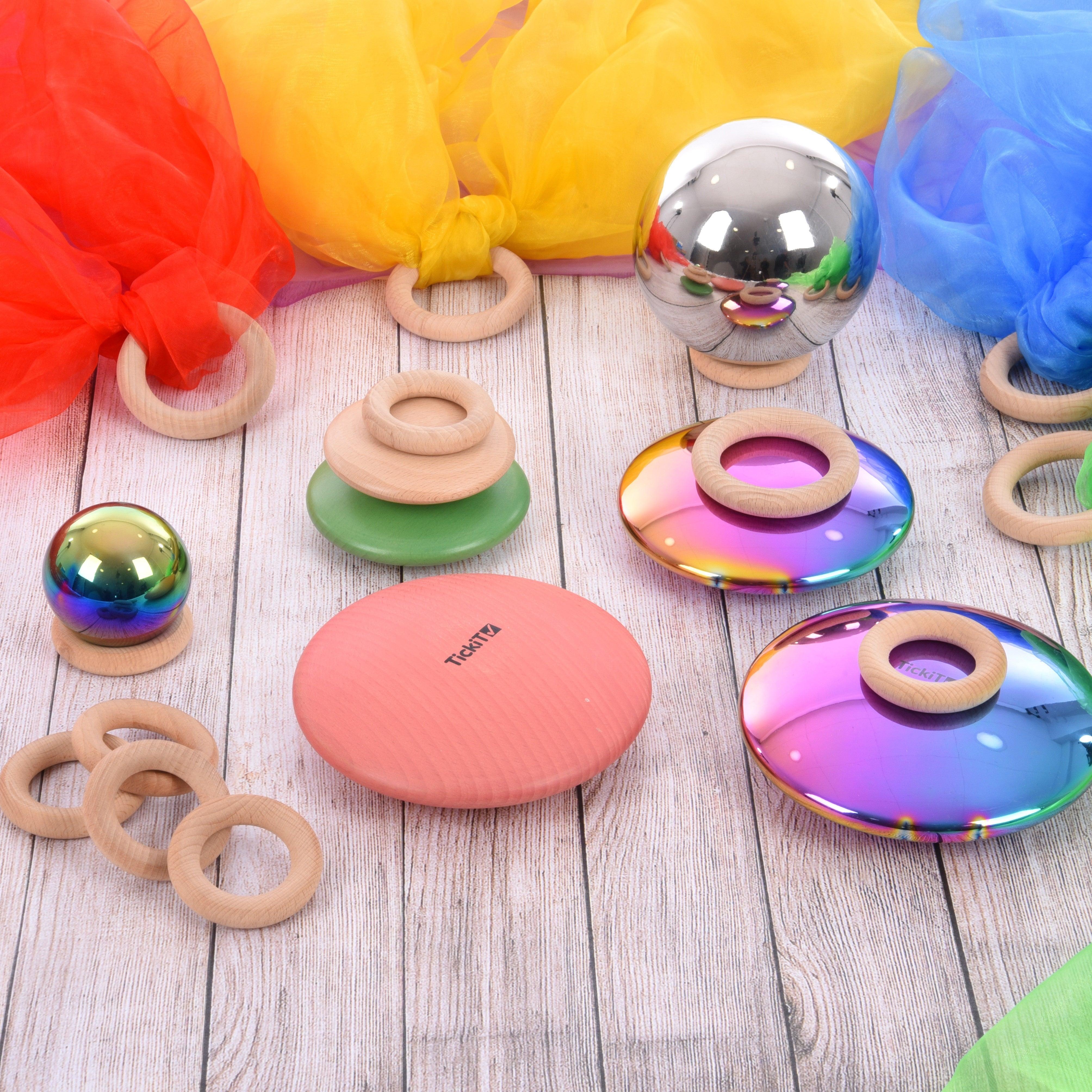 Natural Wooden Rings - Image 4