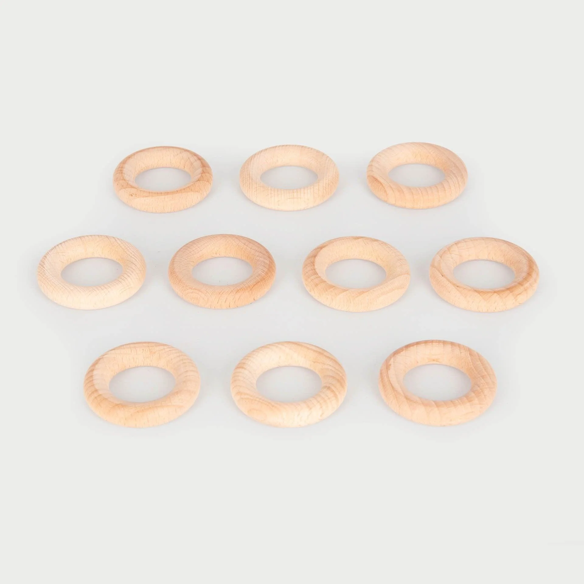 Natural Wooden Rings - Image 5