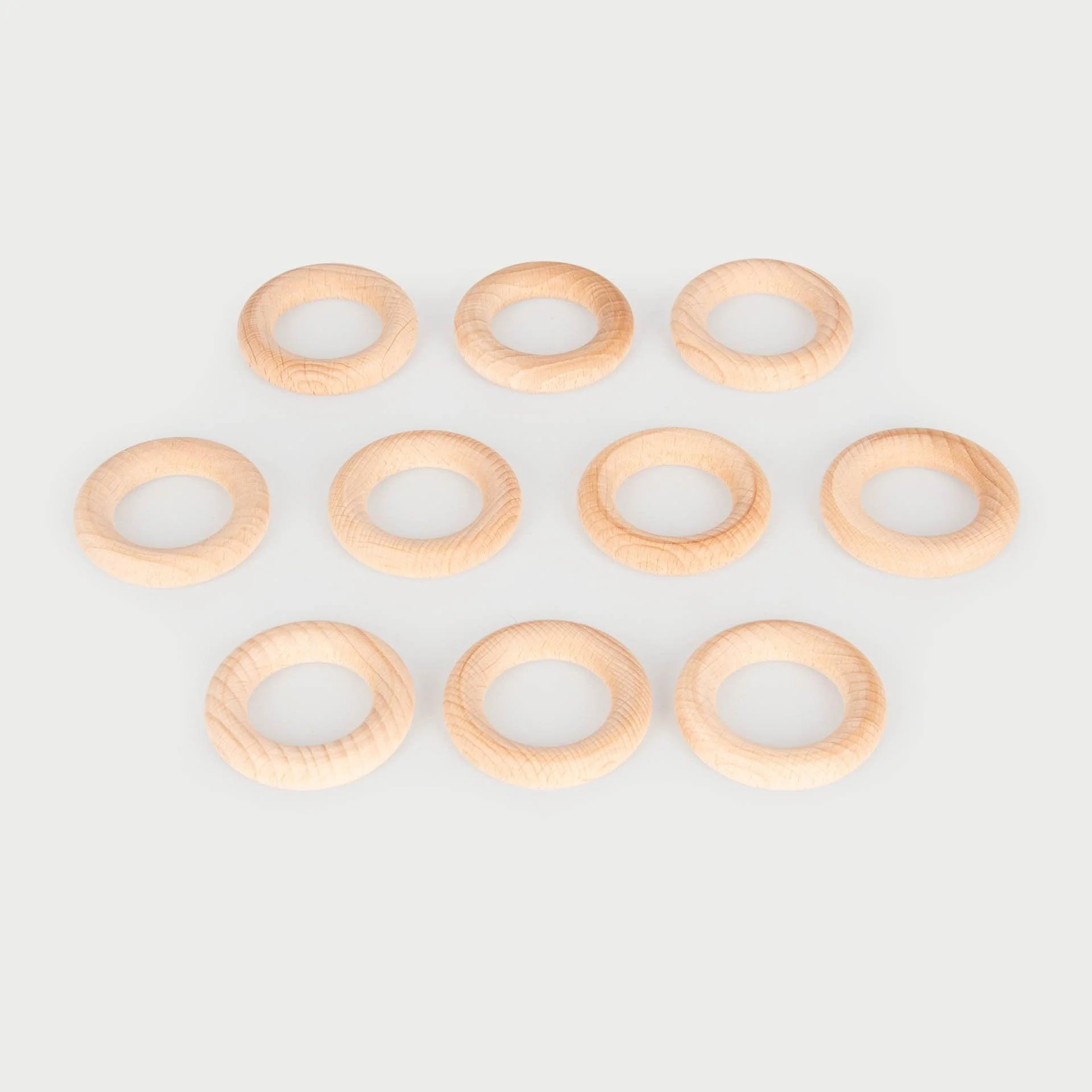 Natural Wooden Rings - Image 7