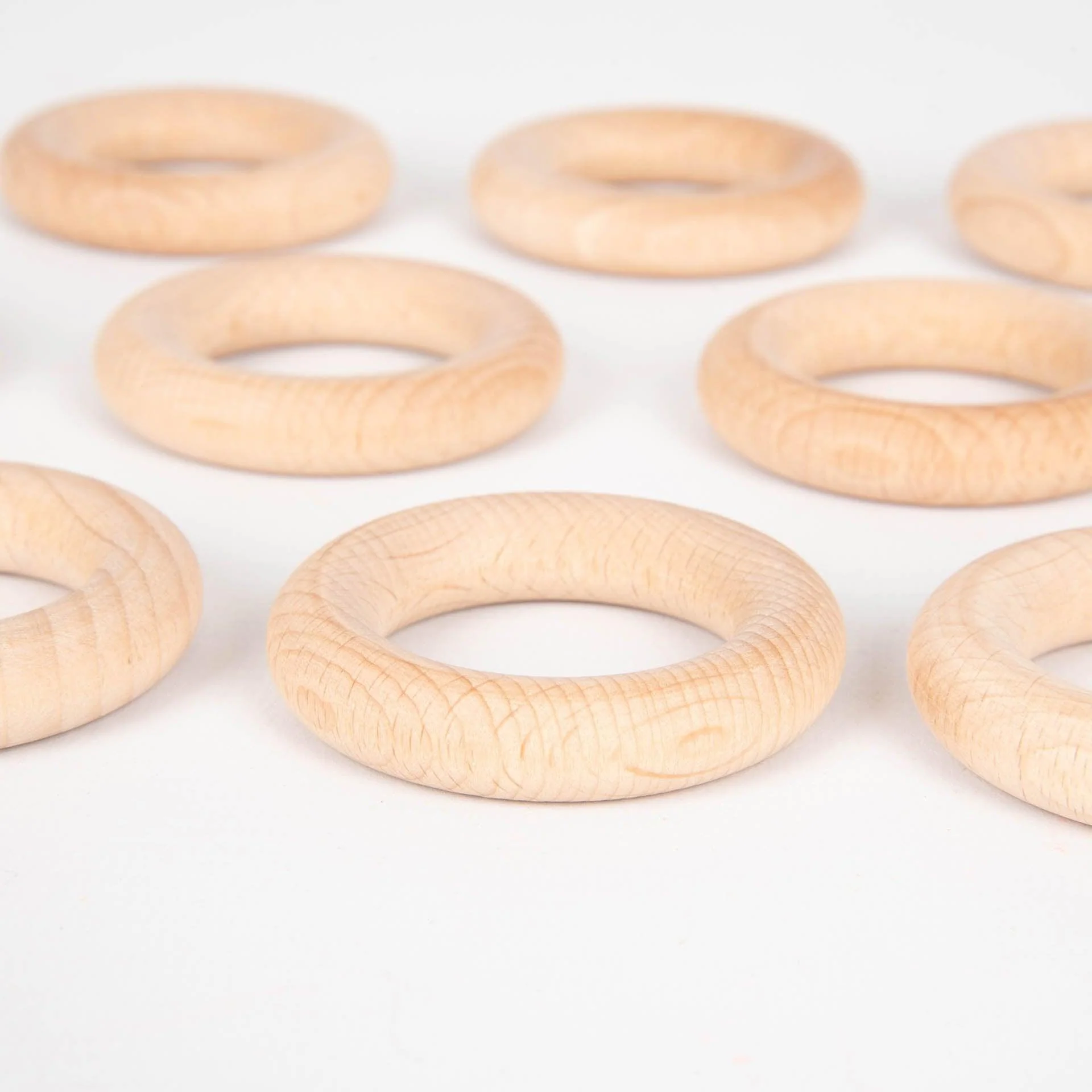Natural Wooden Rings - Image 8