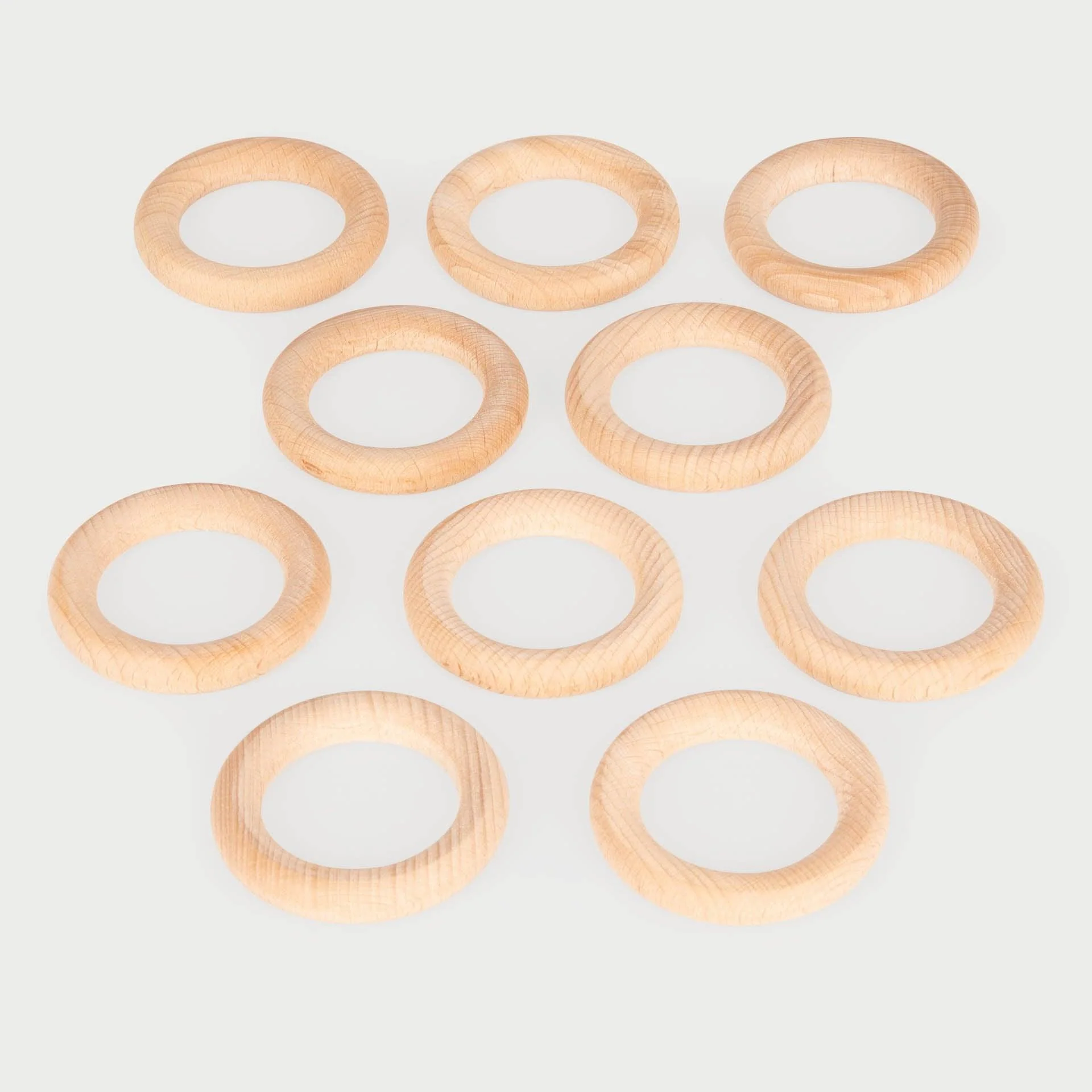 Natural Wooden Rings - Image 9