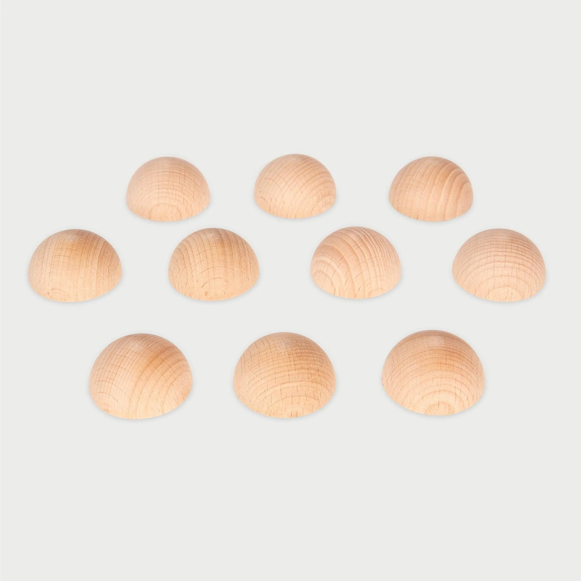 Natural Wooden Semispheres - Image 6