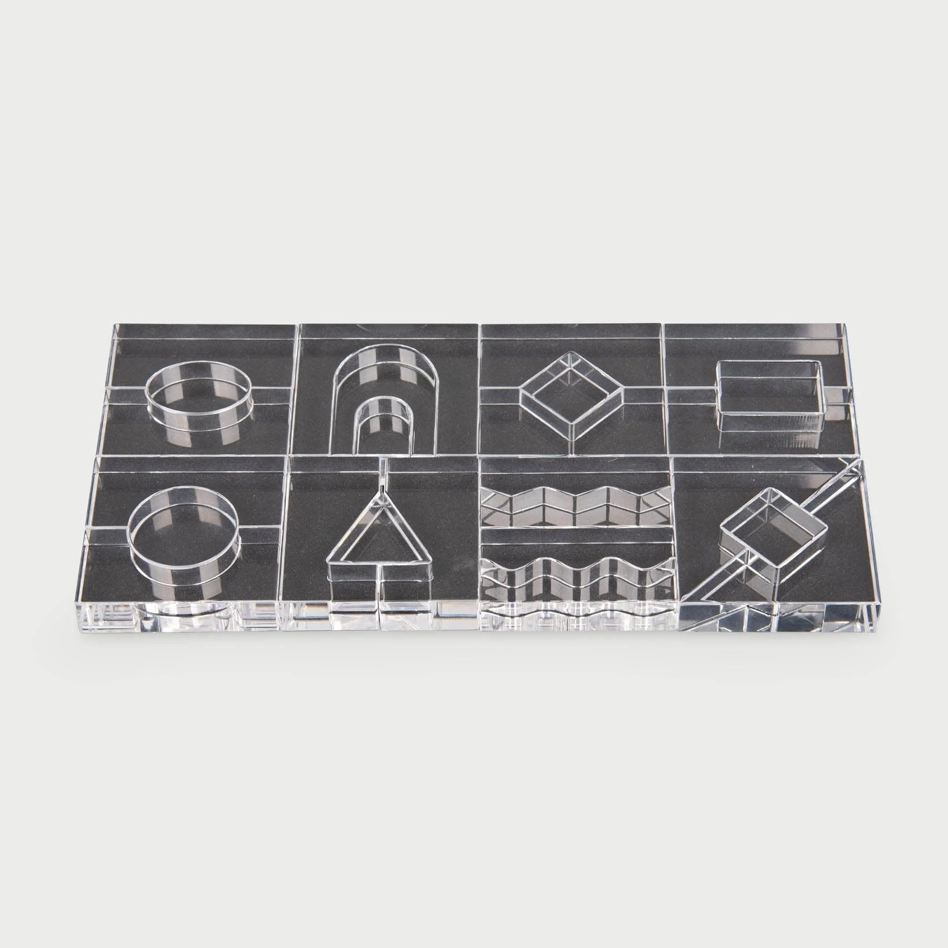 Clear Crystal Block Set - Image 5