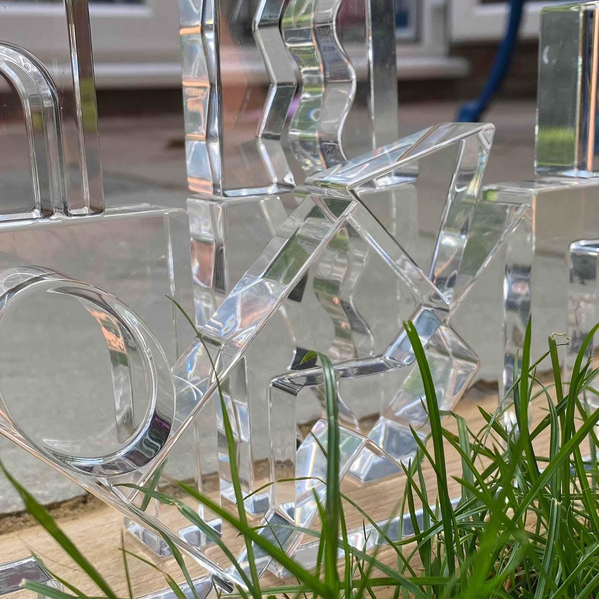 Clear Crystal Block Set - Image 6