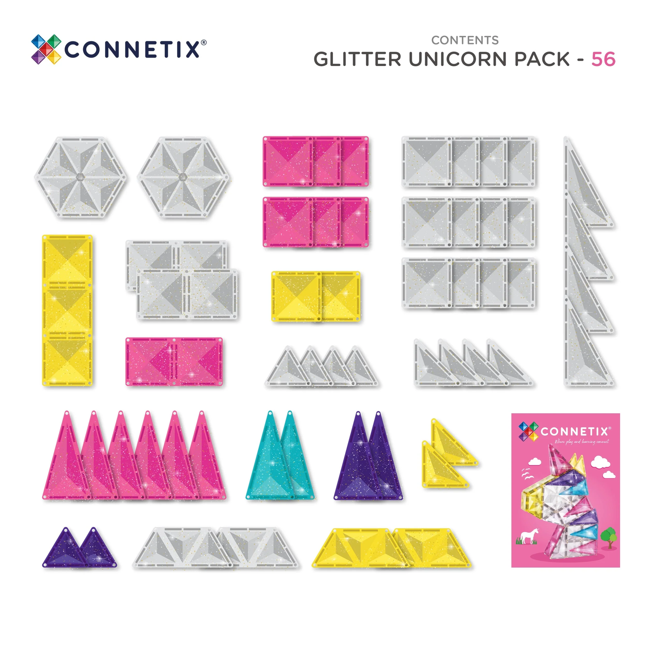 Glitter Unicorn Pack (56 pcs) - Image 10