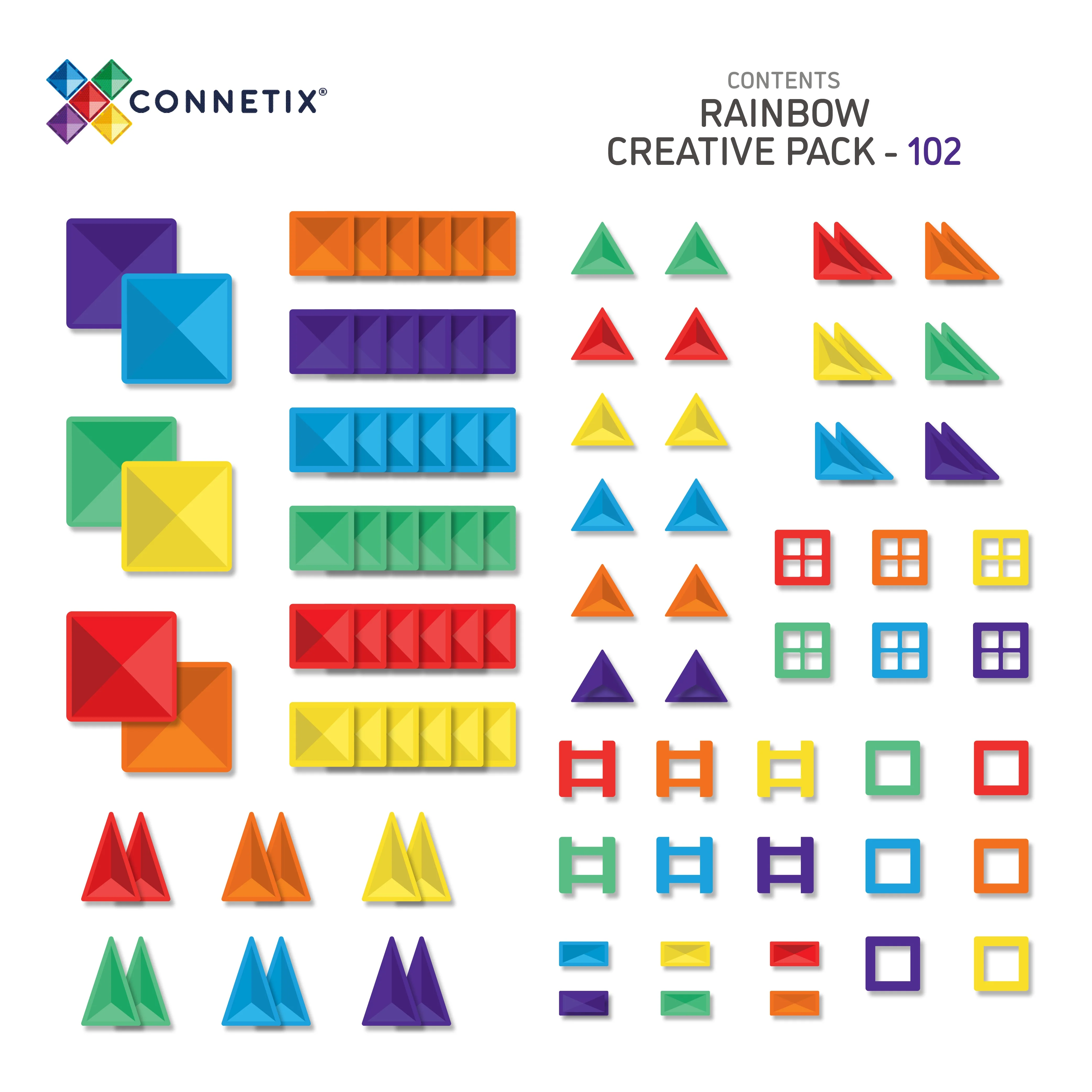 Rainbow Creative Pack (102 pcs) - Image 11