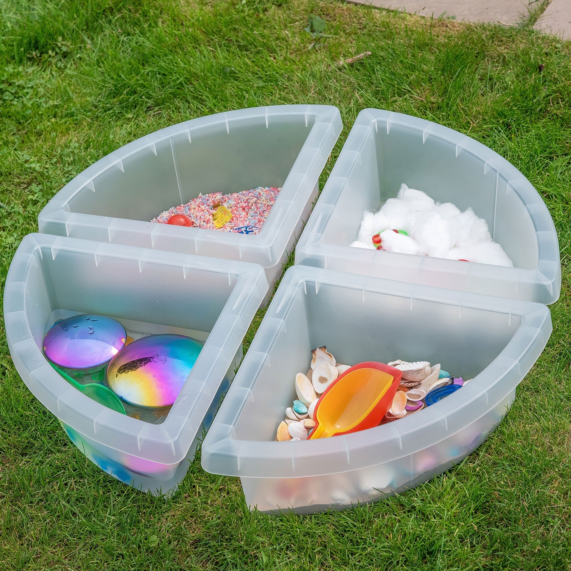 Discovery Clear Quadrant Trays - Image 4