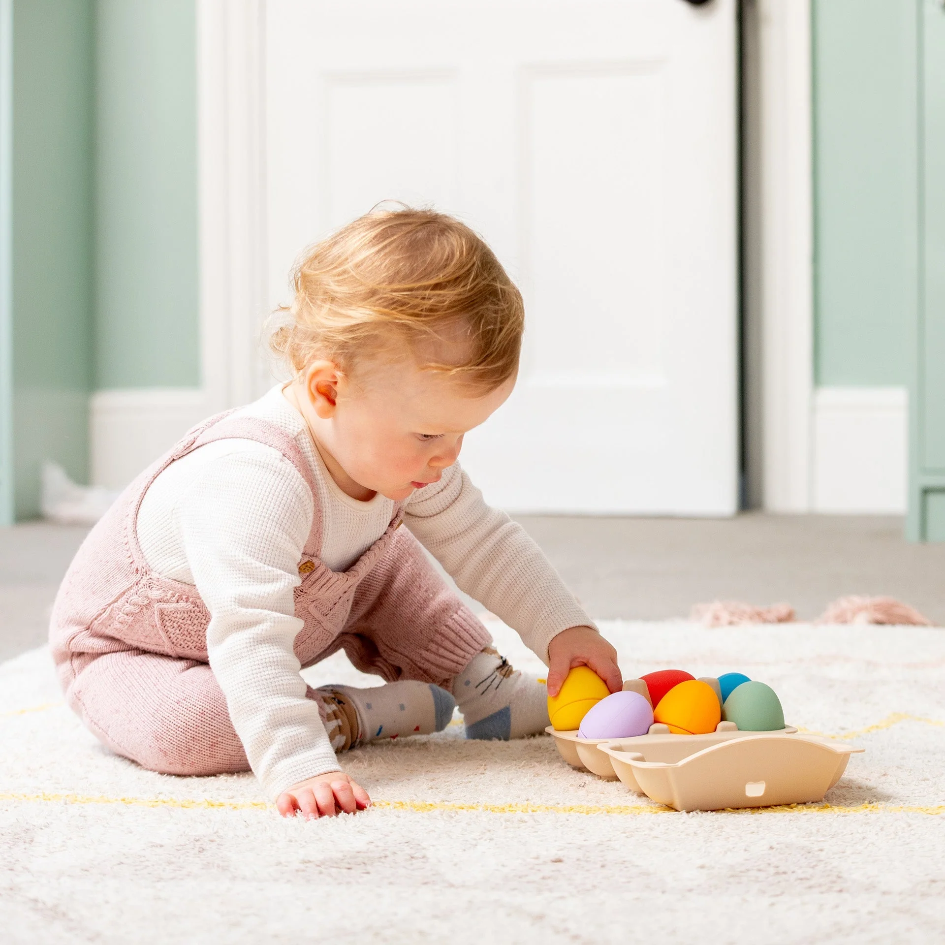 SiliSoft® Sensory Eggs (Rainbow) - Image 7