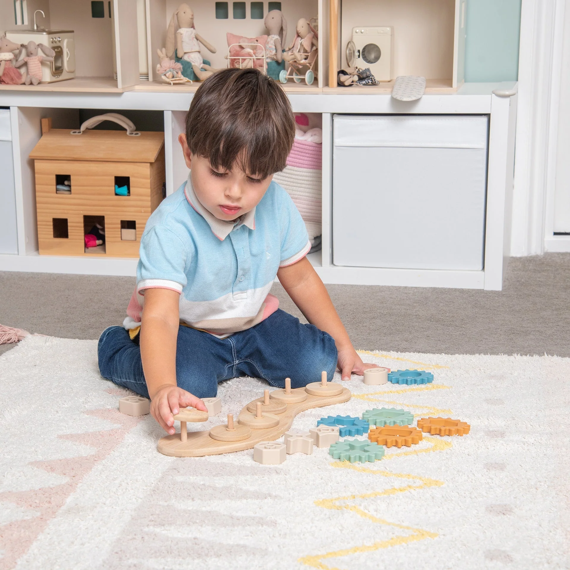 SiliSoft® Gears Puzzle (Neutral) - Image 3
