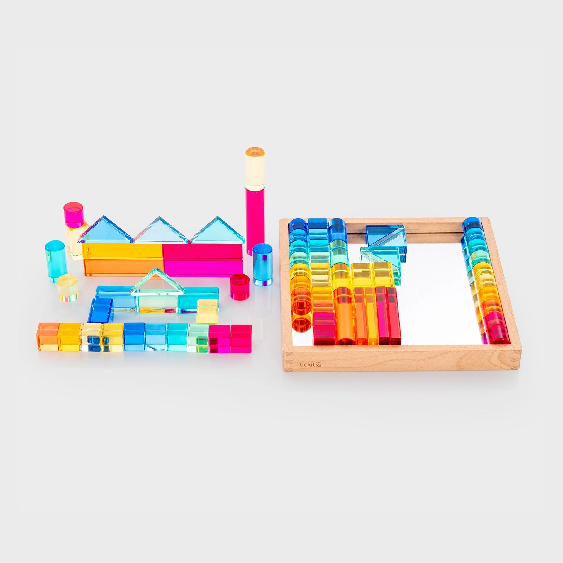Gem Building Shapes Mirror Tray - Image 11