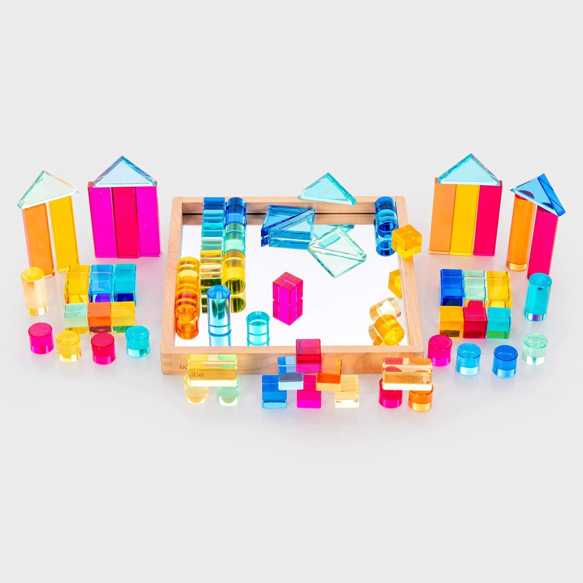 Gem Building Shapes Mirror Tray - Image 2