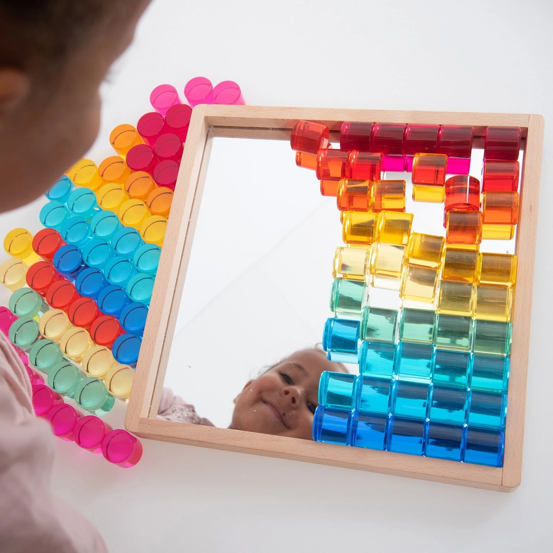 Gem Circle Mirror Tray - Image 7