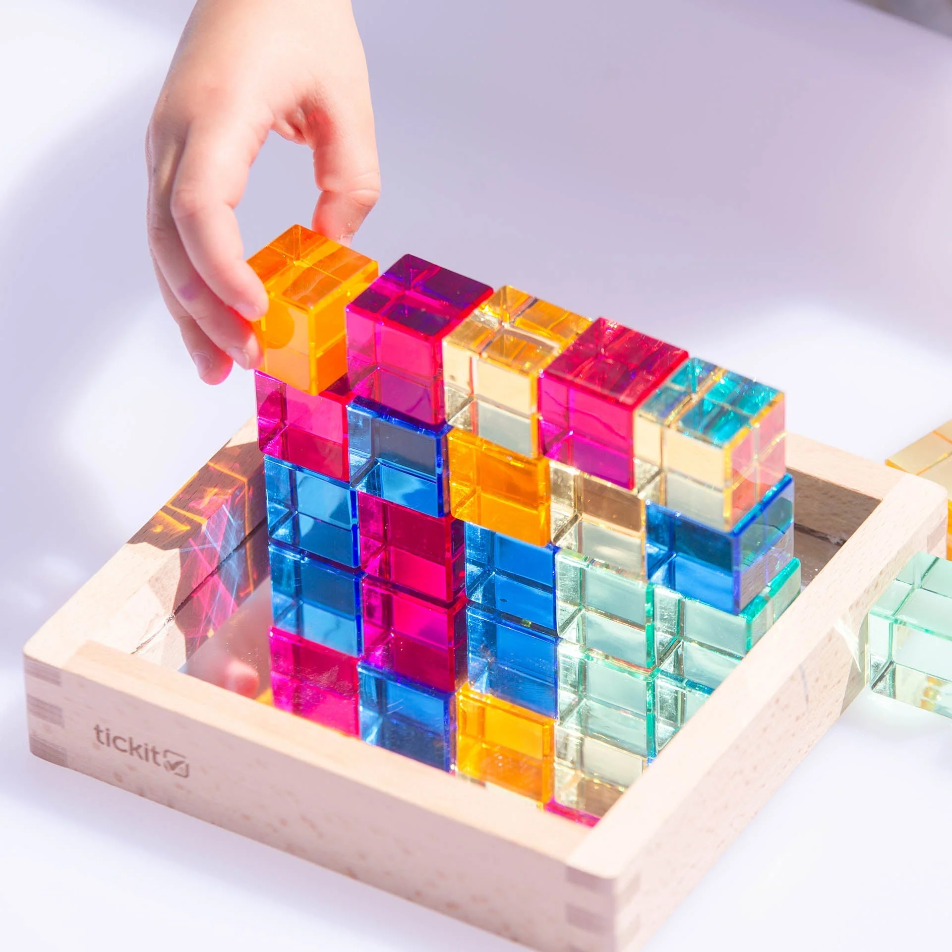 Gem Cube Mirror Tray - Image 2