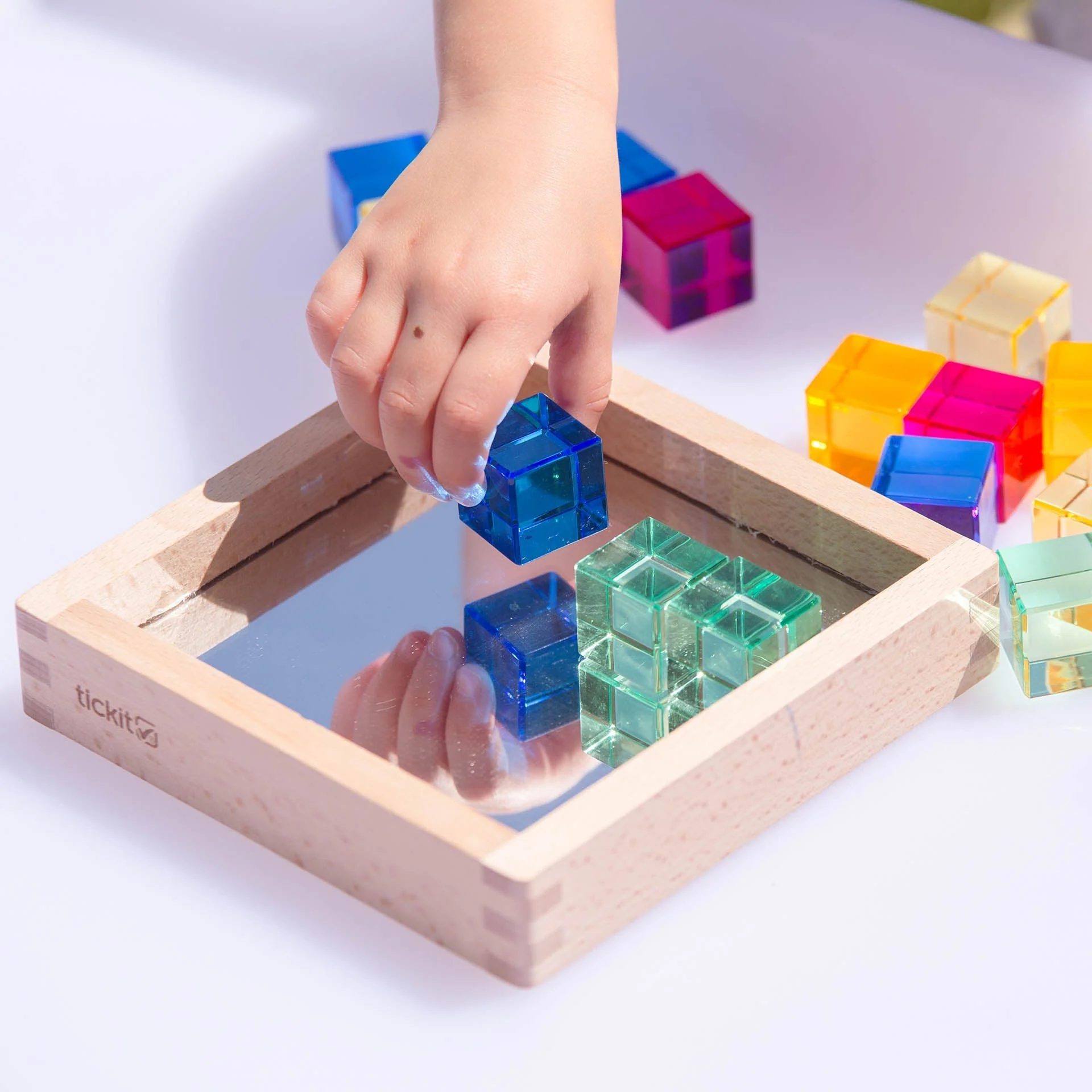 Gem Cube Mirror Tray - Image 5