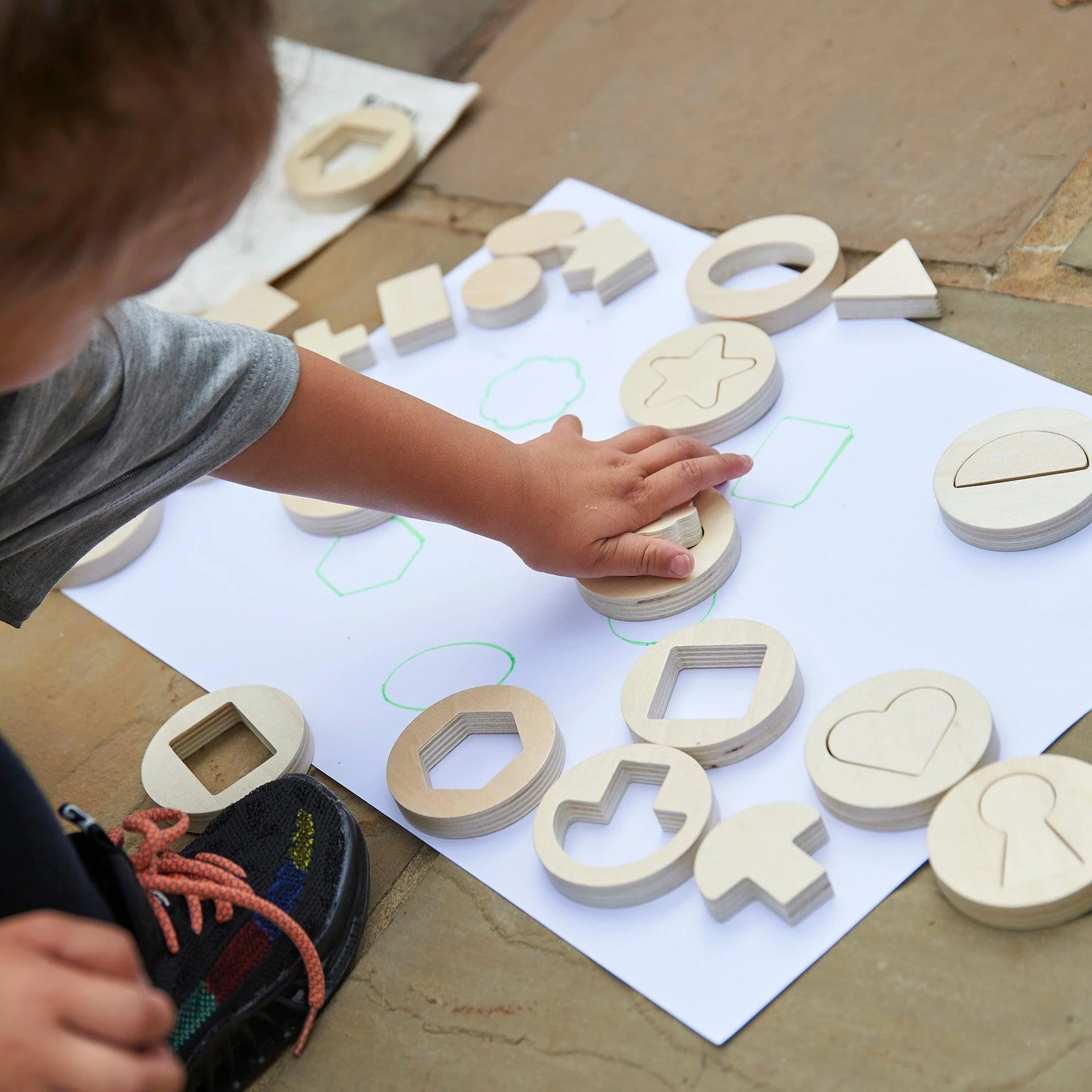 Inside Outside Wooden Shapes - Image 10