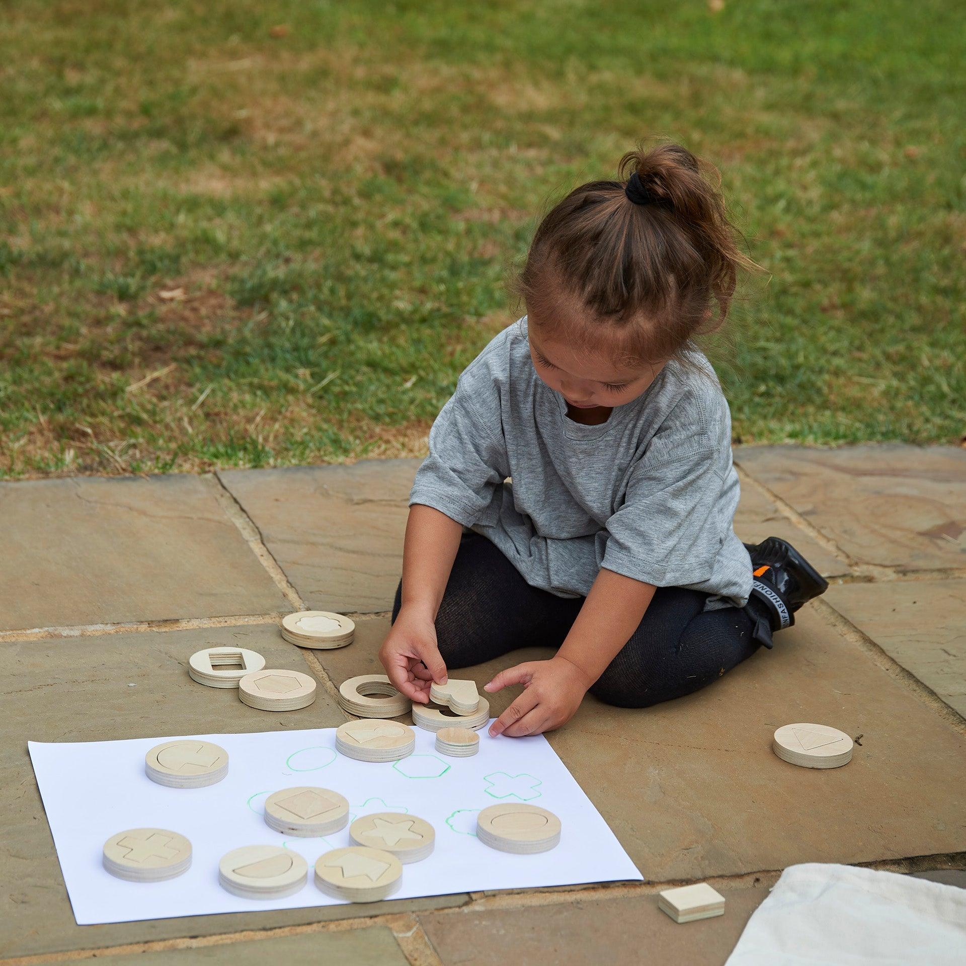 Inside Outside Wooden Shapes - Image 11