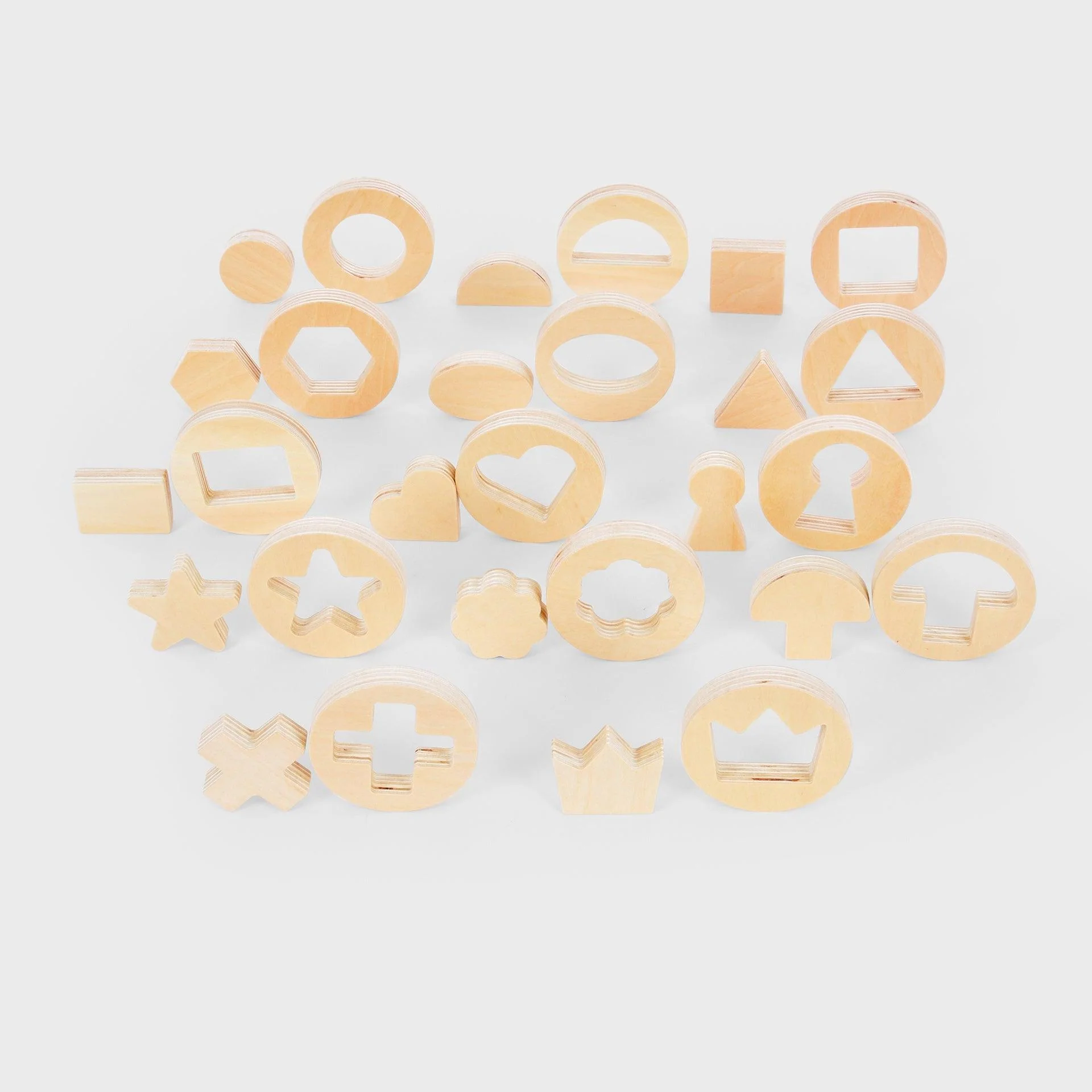 Inside Outside Wooden Shapes - Image 18