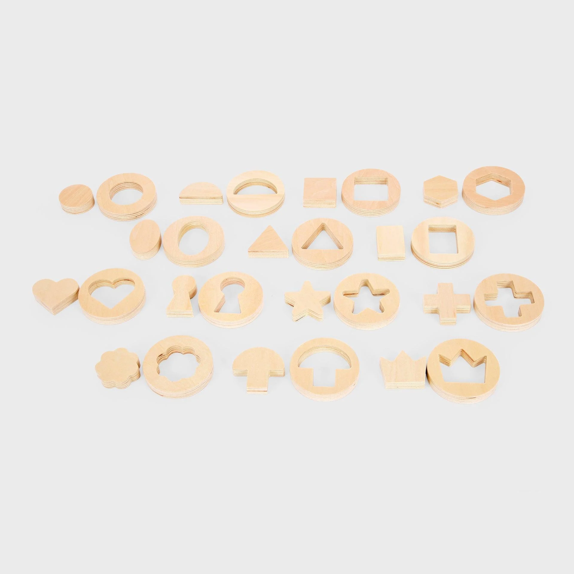 Inside Outside Wooden Shapes - Image 19