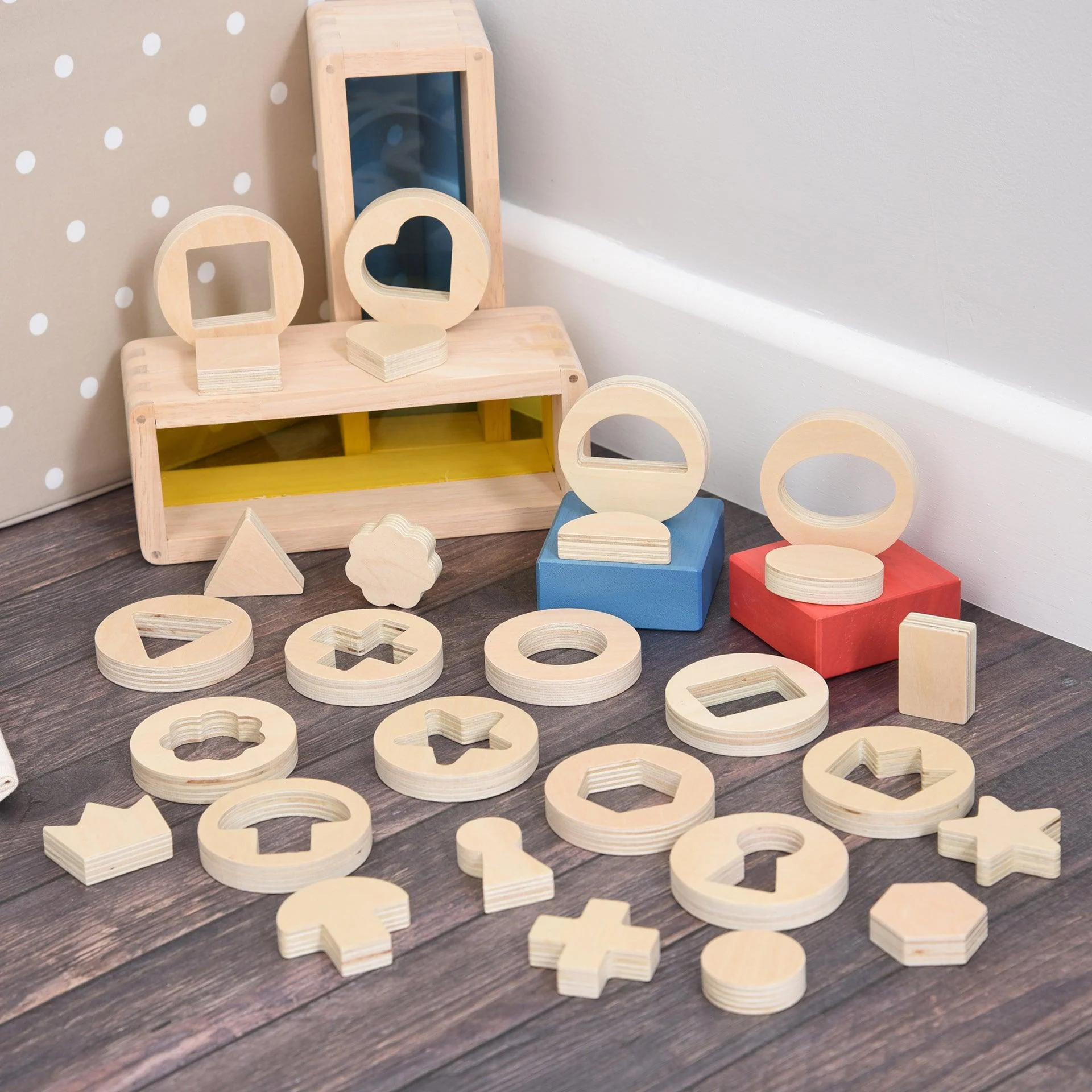 Inside Outside Wooden Shapes - Image 3