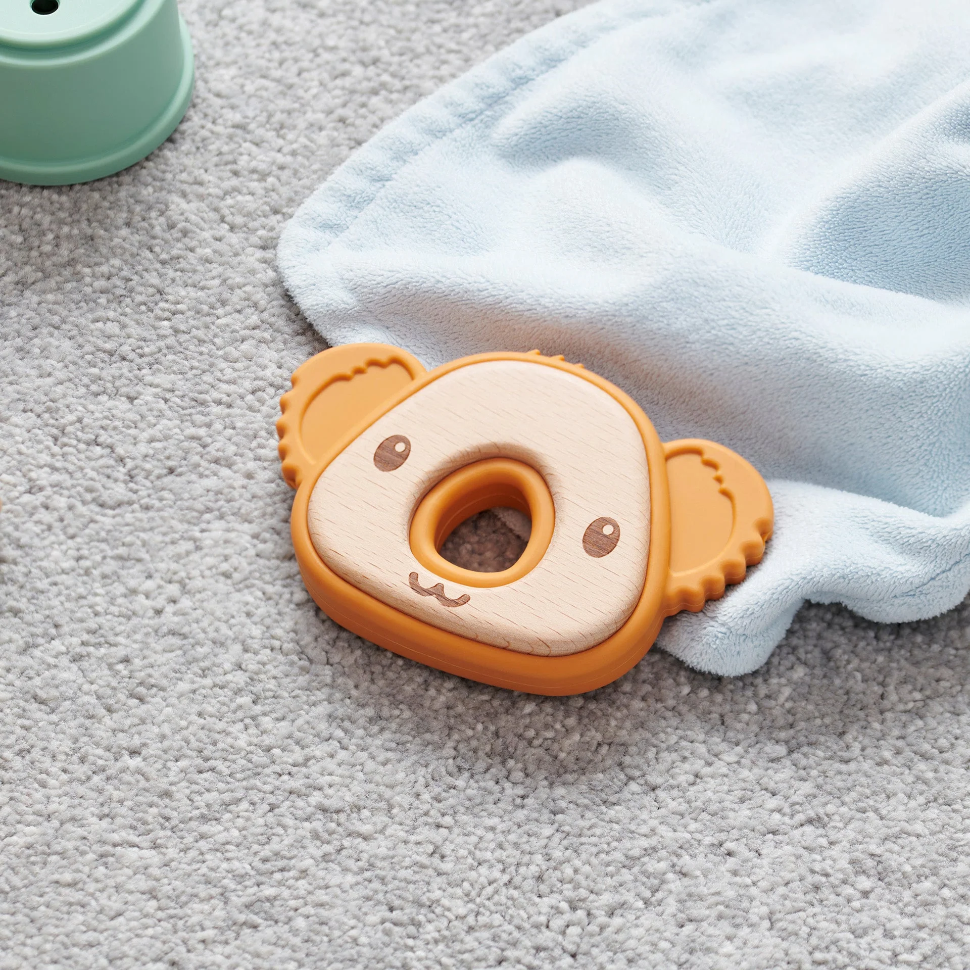 SiliSoft® Koala Wooden Teether - Image 4
