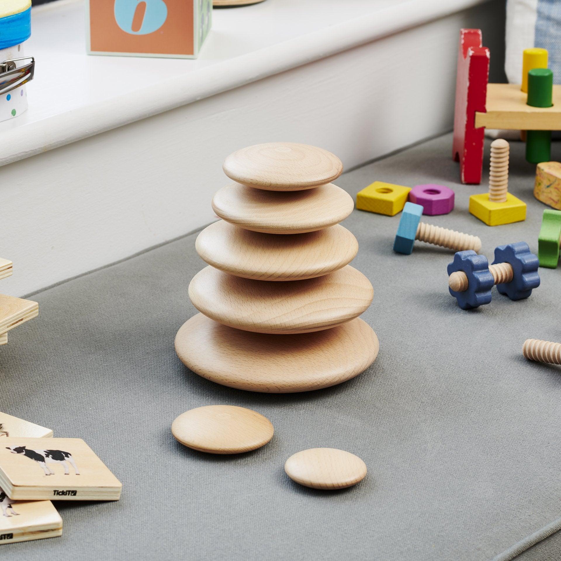 Natural Wooden Buttons - Image 5