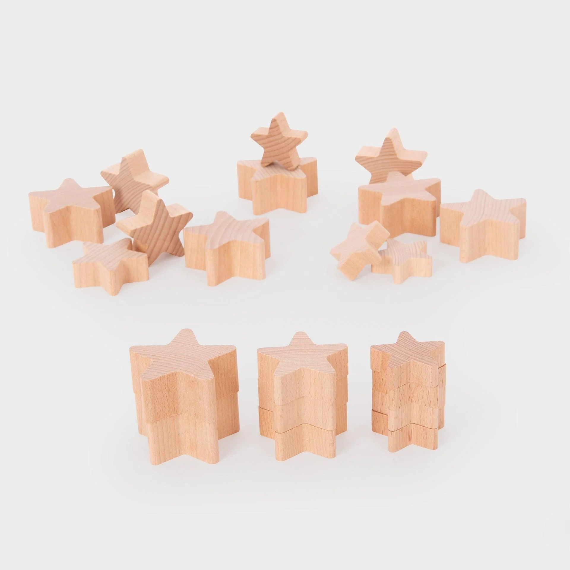 Natural Wooden Stars - Image 11