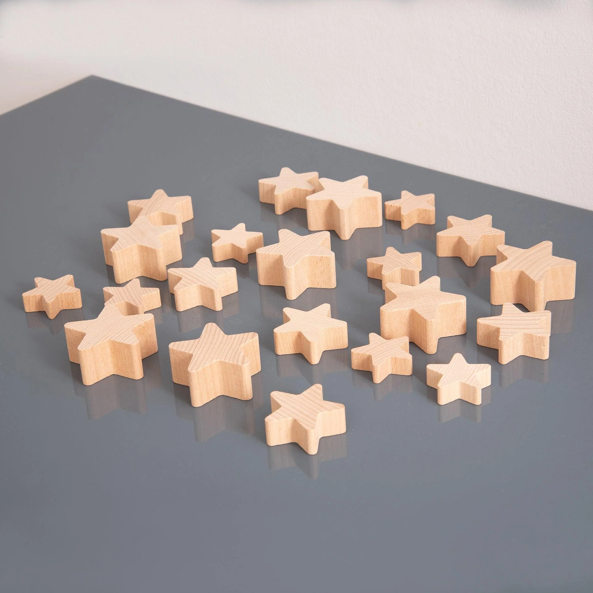 Natural Wooden Stars - Image 9