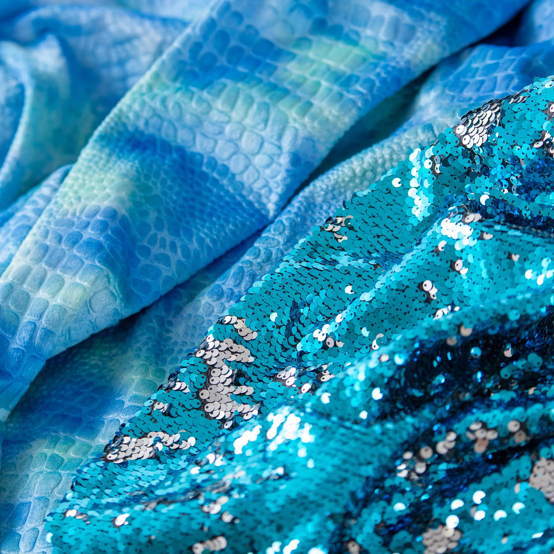 Ocean Shimmer Fabric - Image 3