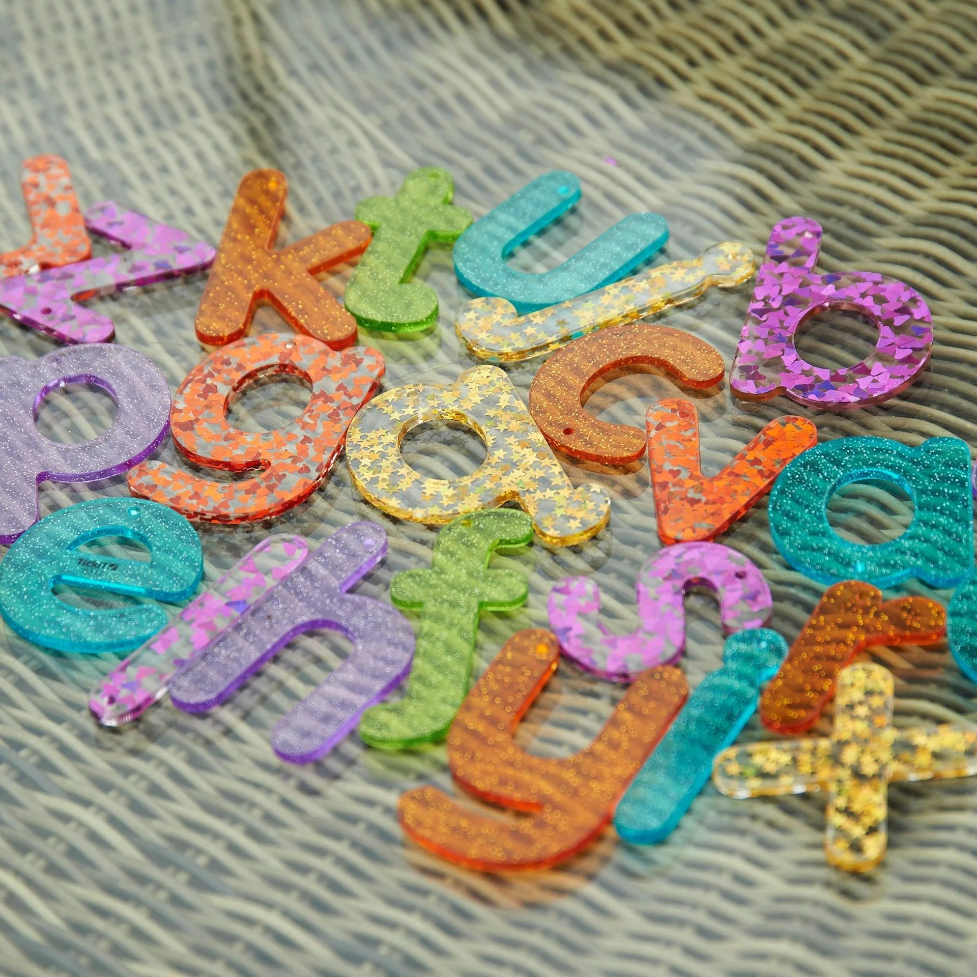 Rainbow Glitter Letters - Image 9
