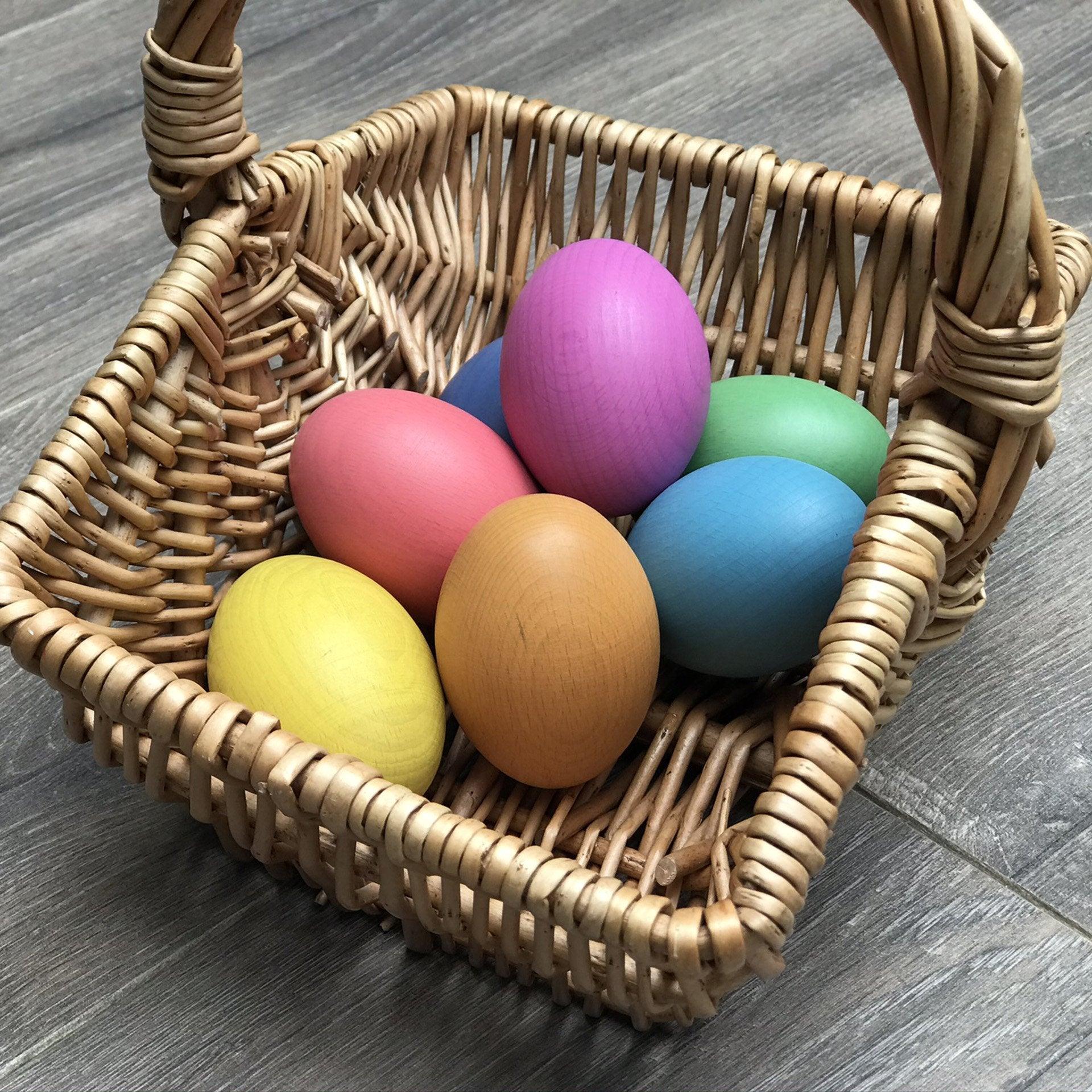 Rainbow Wooden Eggs - Image 5