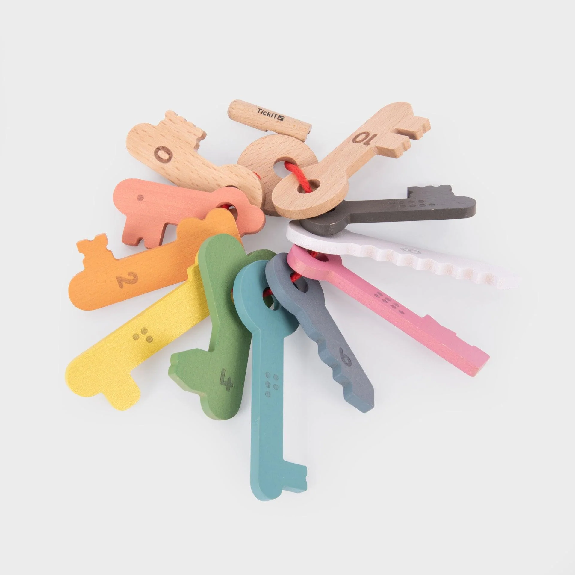 Rainbow Wooden Keys - Image 10