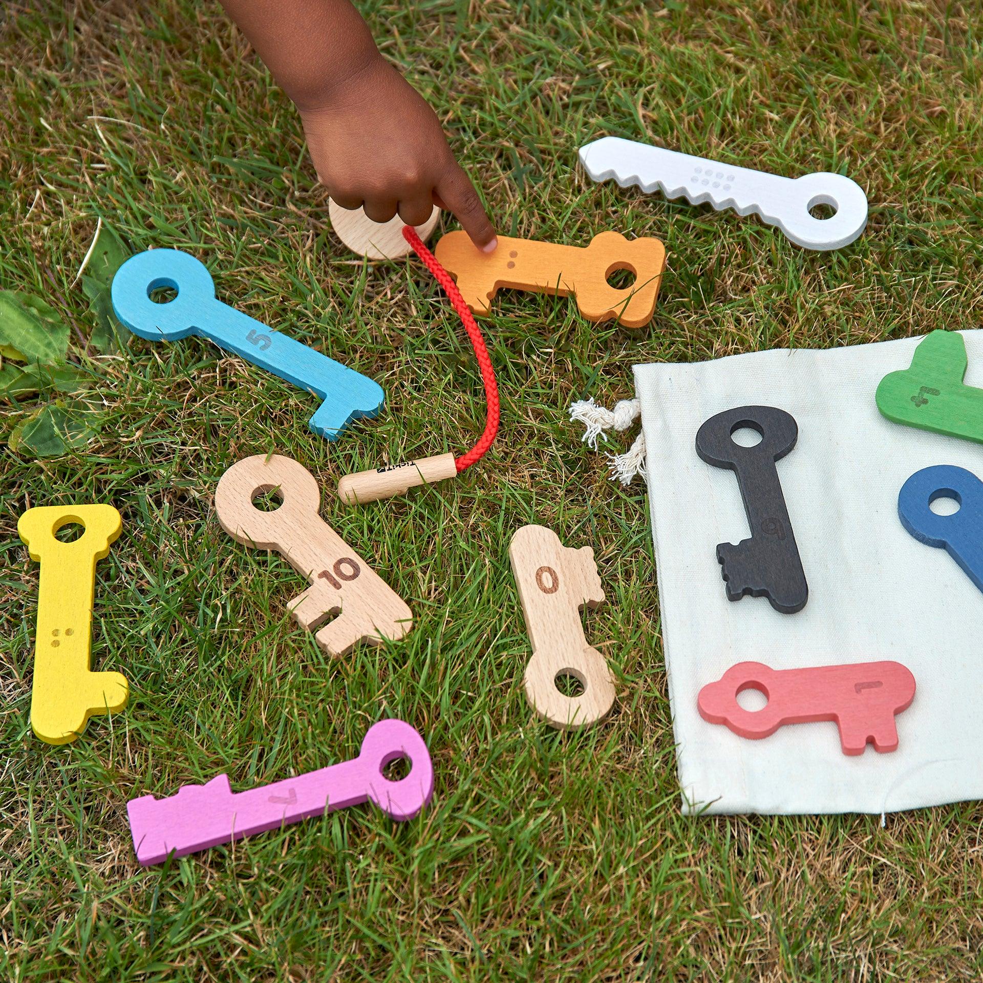 Rainbow Wooden Keys - Image 12