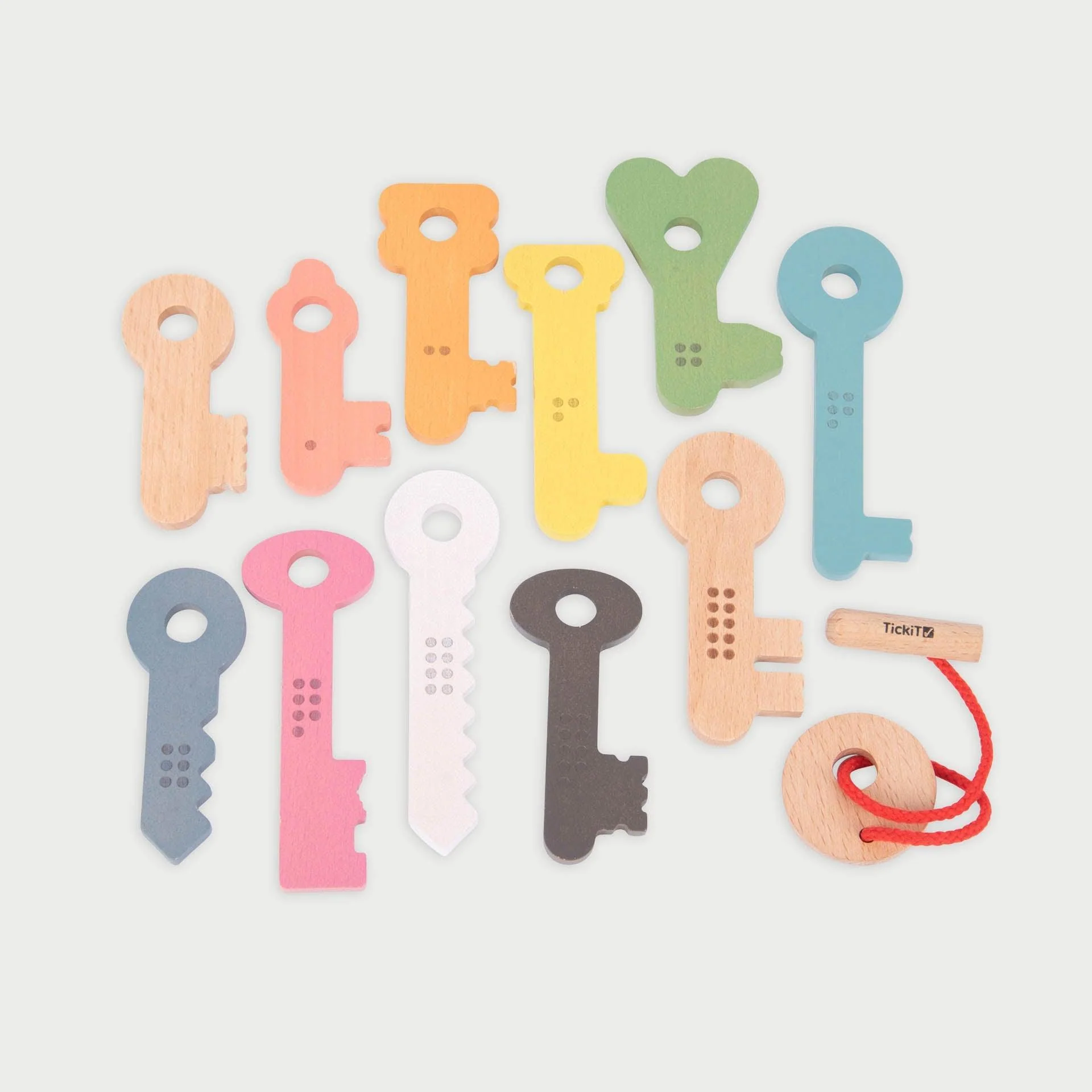 Rainbow Wooden Keys - Image 16