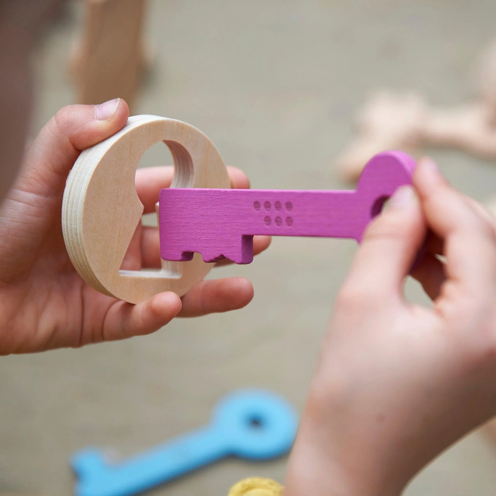 Rainbow Wooden Keys - Image 4