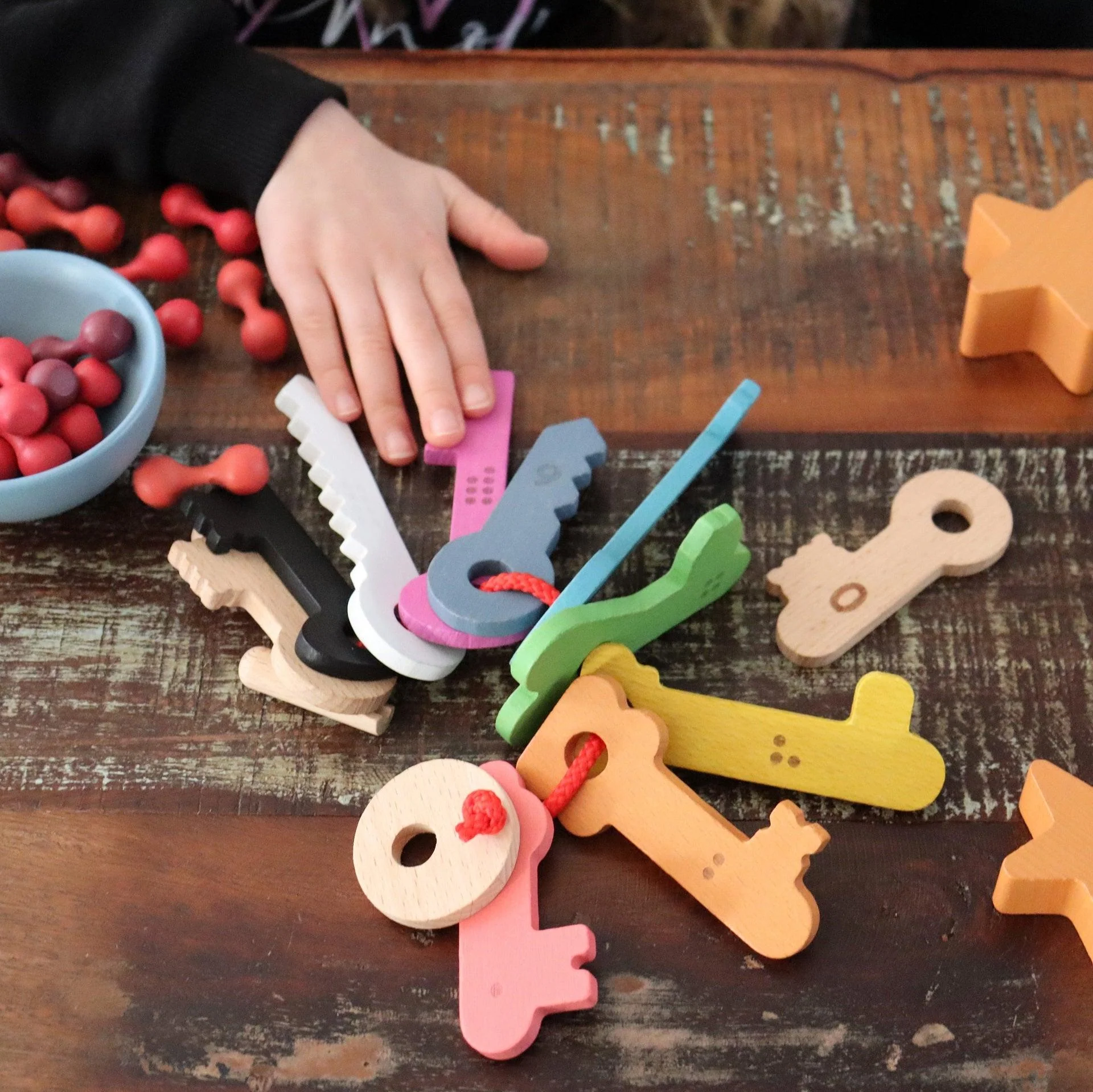 Rainbow Wooden Keys - Image 6