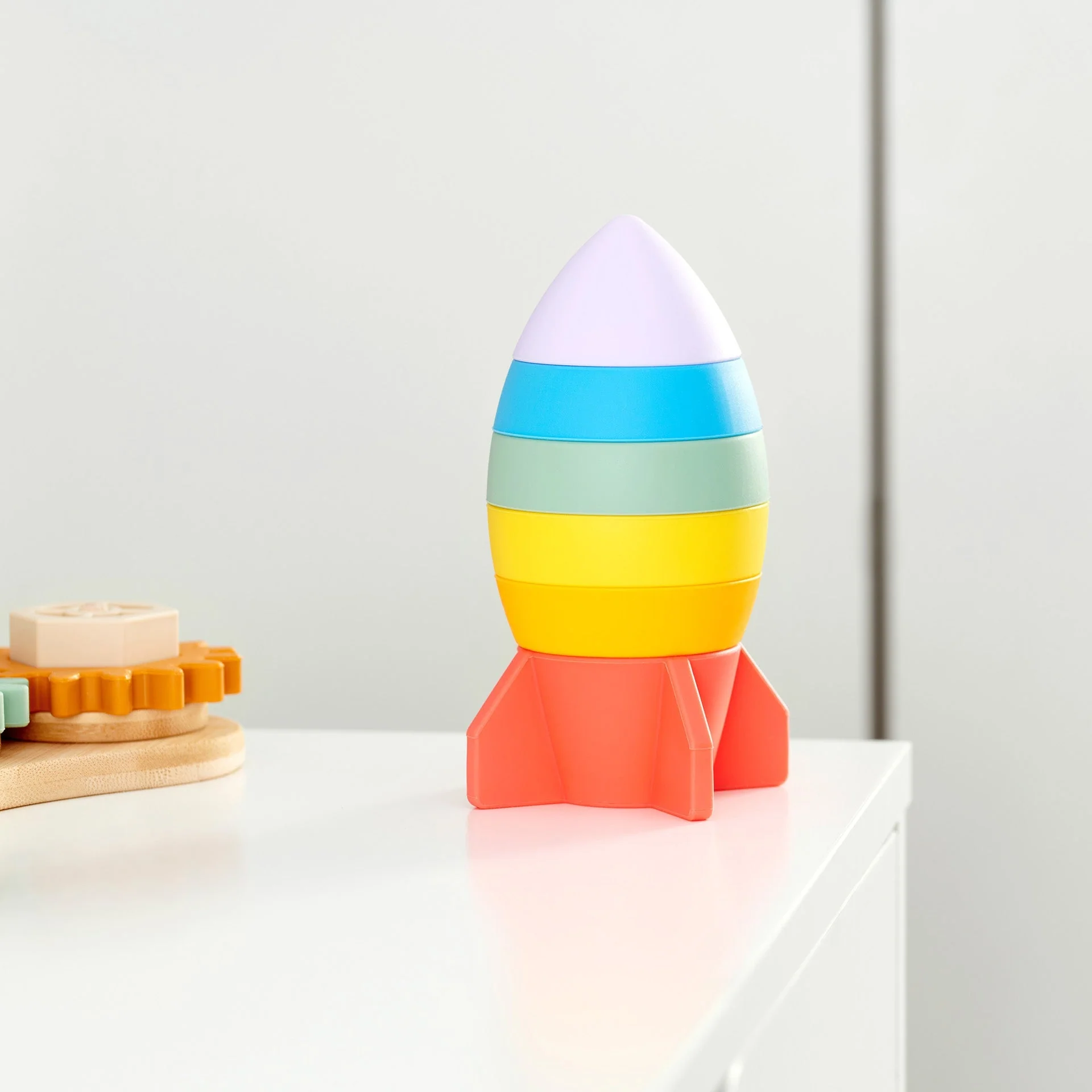 SiliSoft® Rocket Stacker (Rainbow) - Image 6