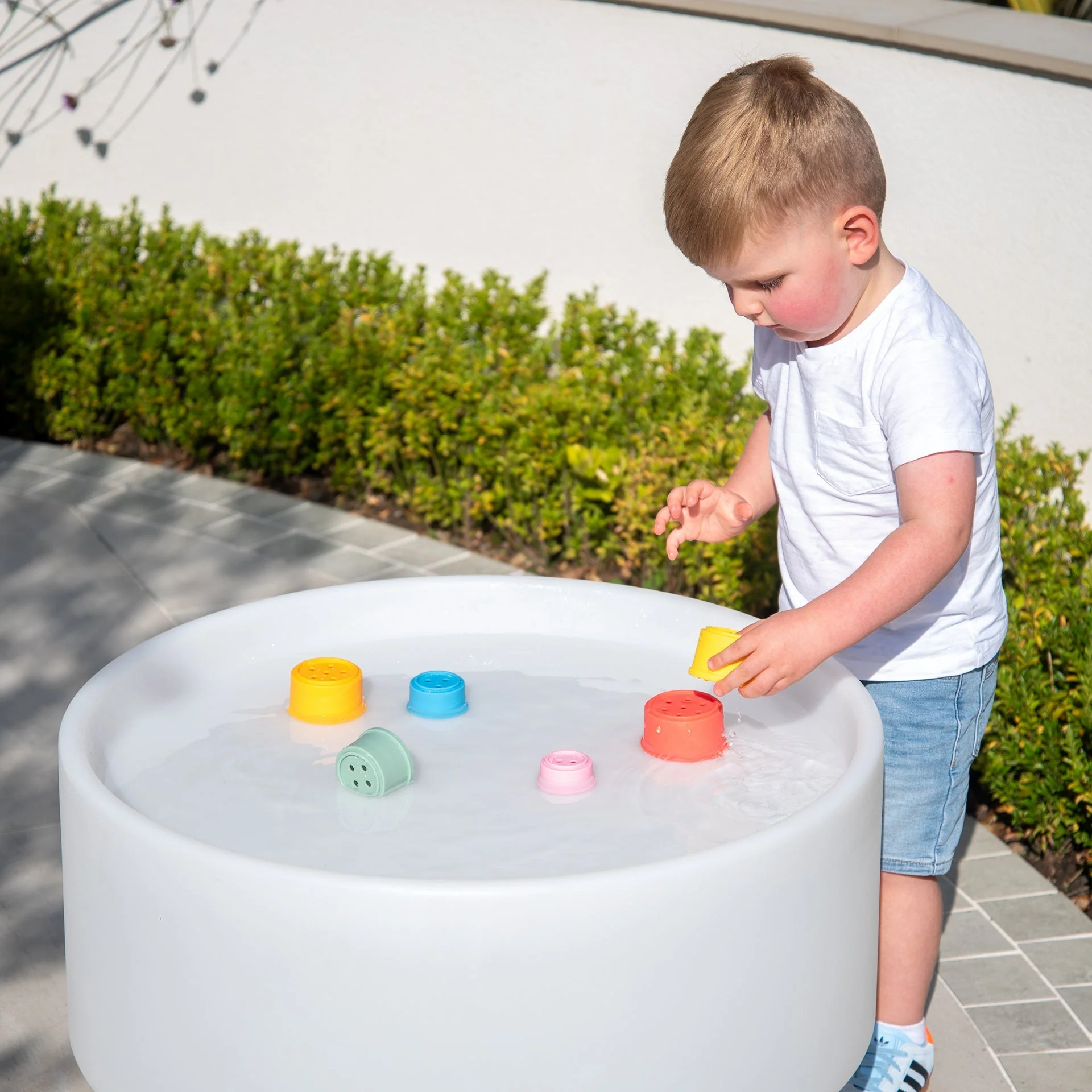 SiliSoft® Round Stacking Cups (Rainbow) - Image 5