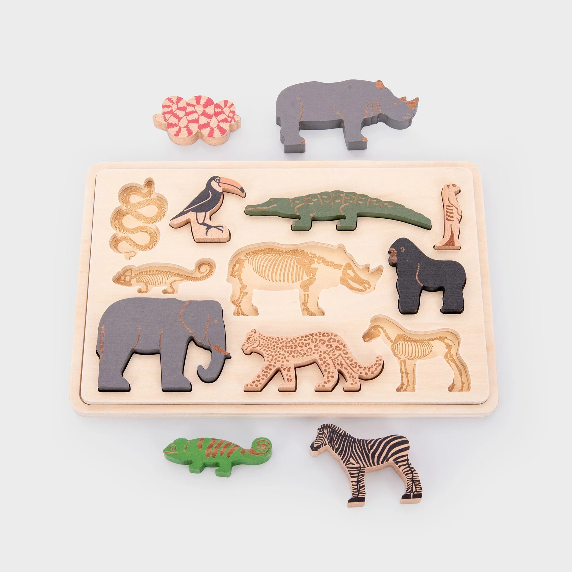 Safari Animal Layer Puzzle - Image 3